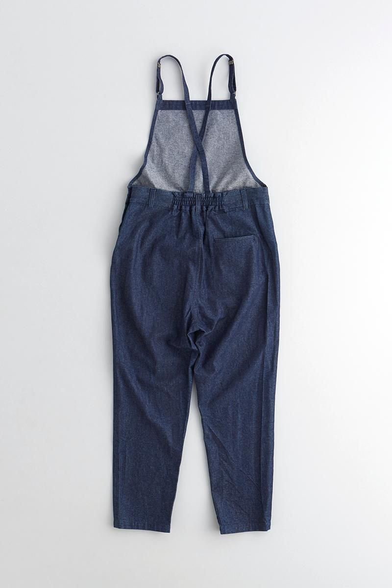 cotton denim overalls-pants - atelier naruse｜Online store