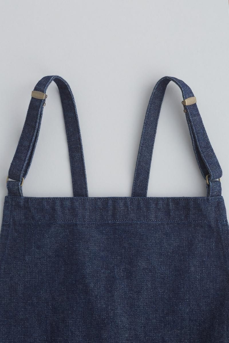 cotton denim overalls-pants - atelier naruse｜Online store｜the an