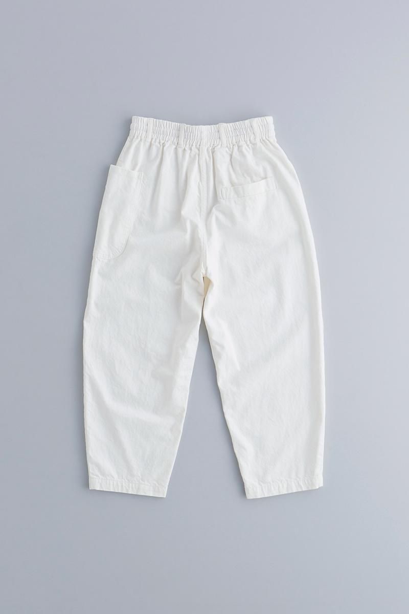 cotton denim balloon pants / off white - atelier naruse｜Online