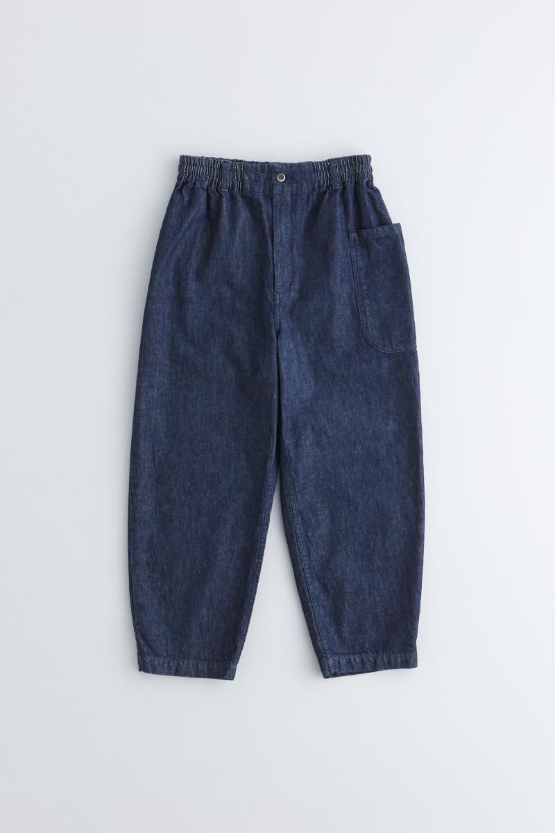 atelier naruse　denim balloon pants 40 cotton denim balloon pants / indigo - atelier naruse｜Online