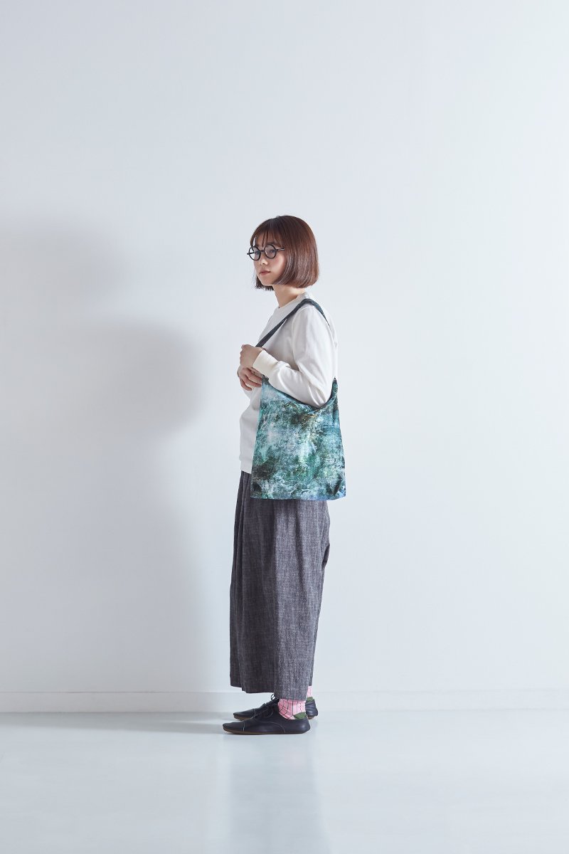 tencel linen ~colors~ bag - atelier naruse | Online store