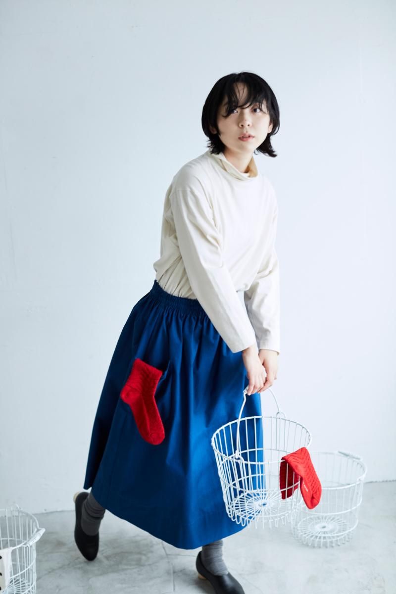 cotton high-neck cut&sew - atelier naruse｜Online store｜the an