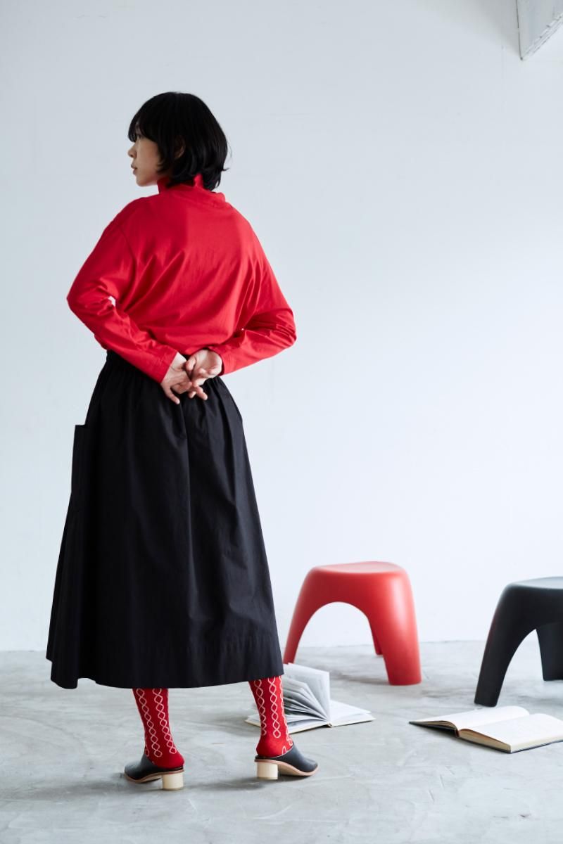 cotton high-neck cut&sew - atelier naruse｜Online store｜the an