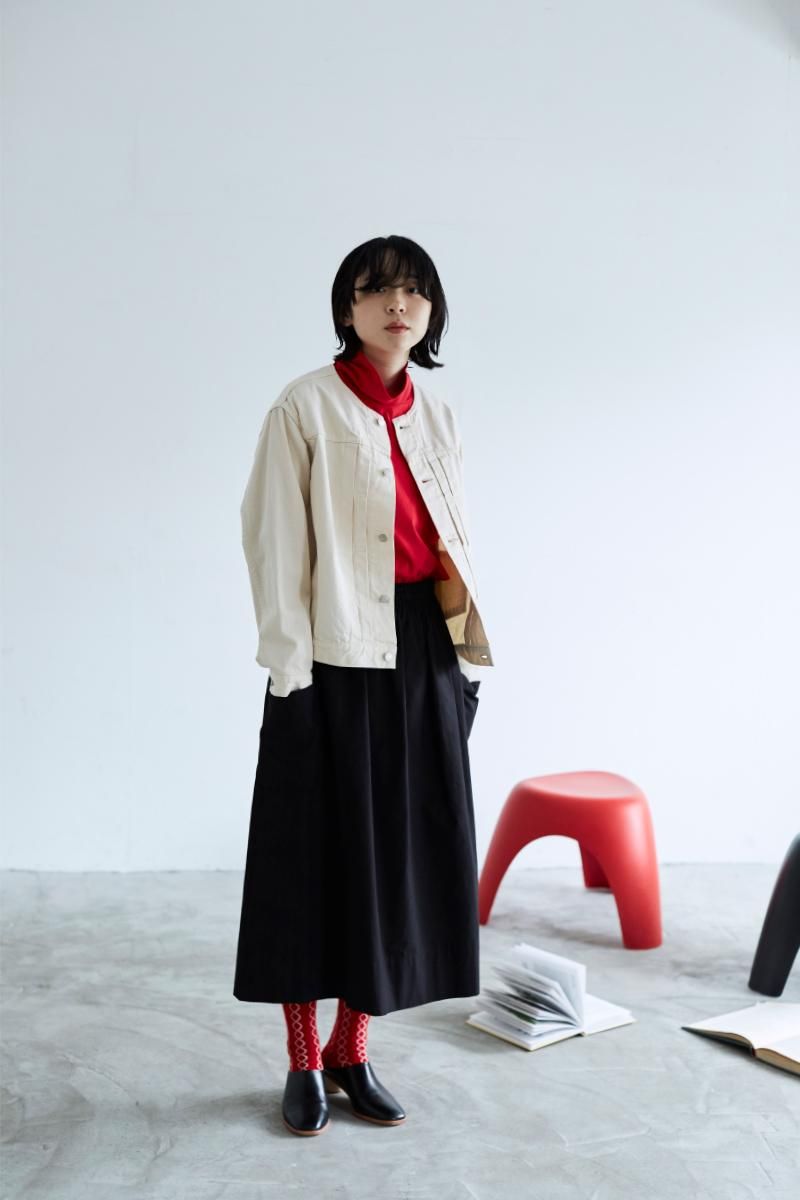 cotton high-neck cut&sew - atelier naruse｜Online store｜the an