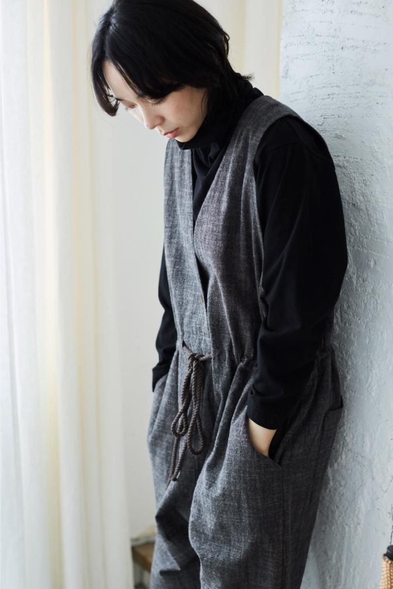 cotton high-neck cut&sew - atelier naruse|Online store|the an cotton high-neck cut&sew - atelier naruse|Online store|the an