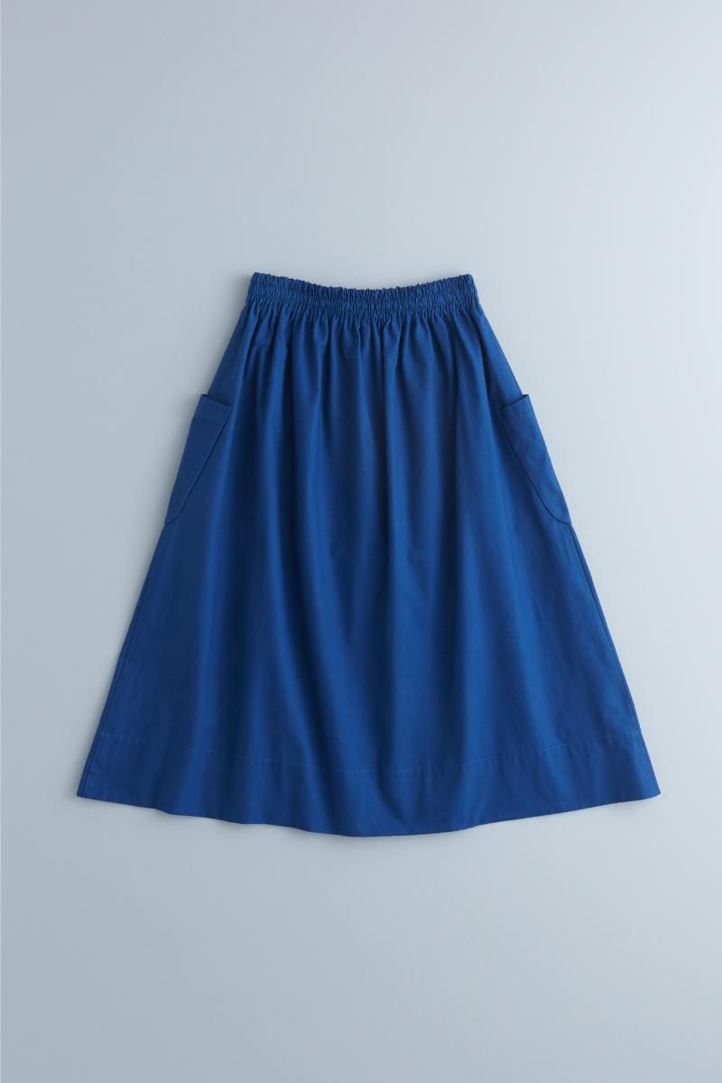 【アトリエナルセatelier naruse】コットンパッチポケットスカート atelier naruse / コットンパッチポケットスカート (red