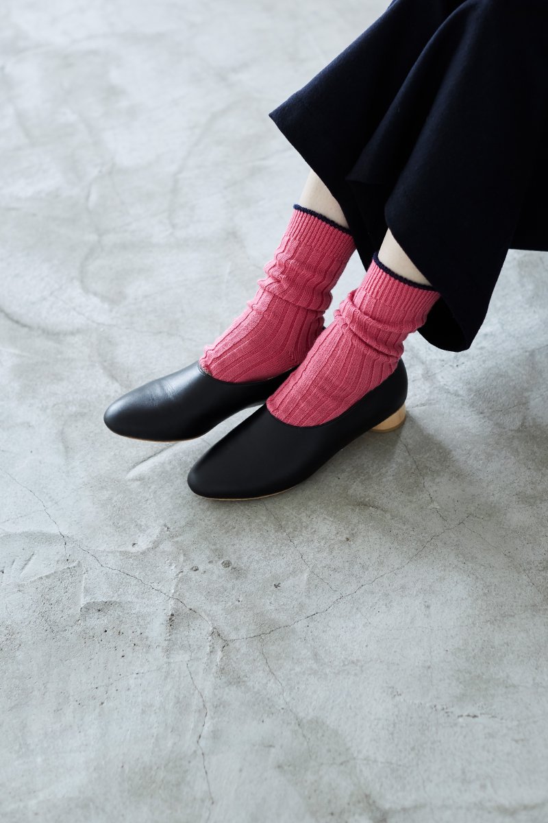 wool ~colorful~ middle socks - atelier naruse | Online store