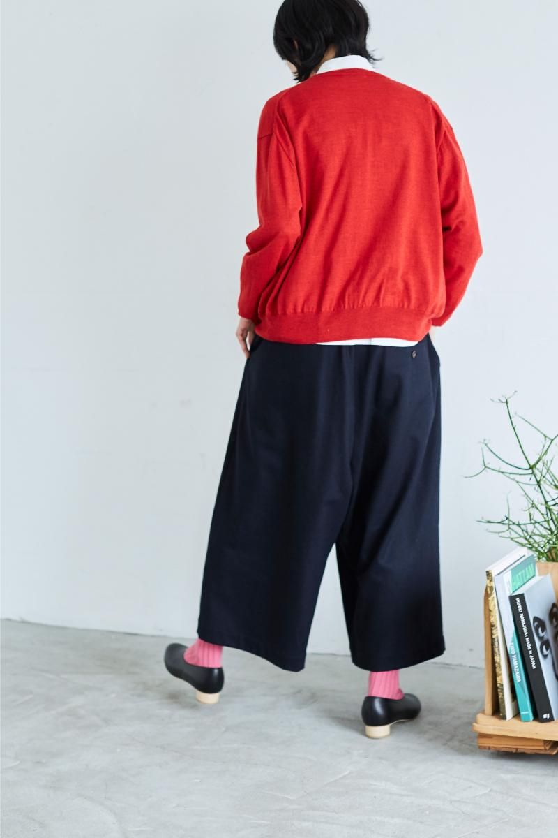 wool frano gaucho pants - atelier naruse｜Online store｜the an