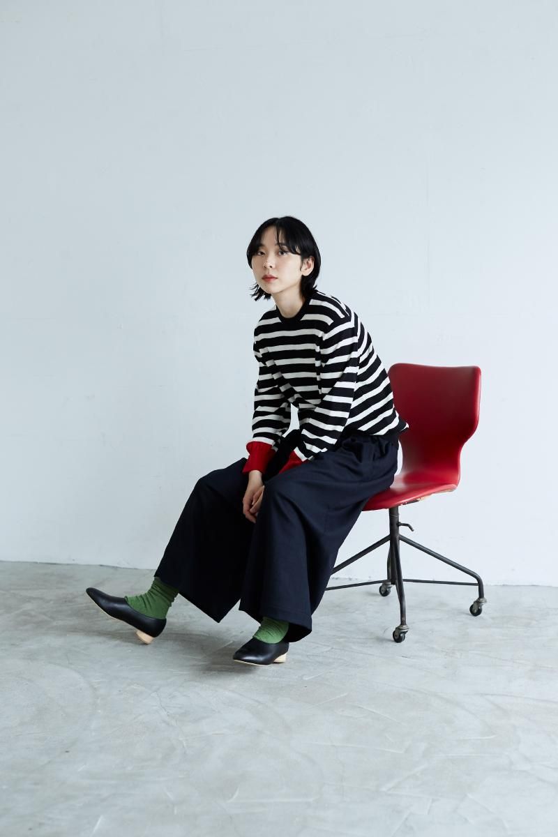 wool frano gaucho pants - atelier naruse｜Online store｜the an