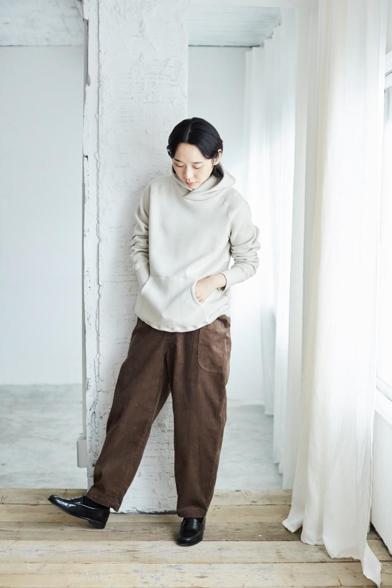 freece cotton hooded sweat-shirt - atelier naruse｜Online