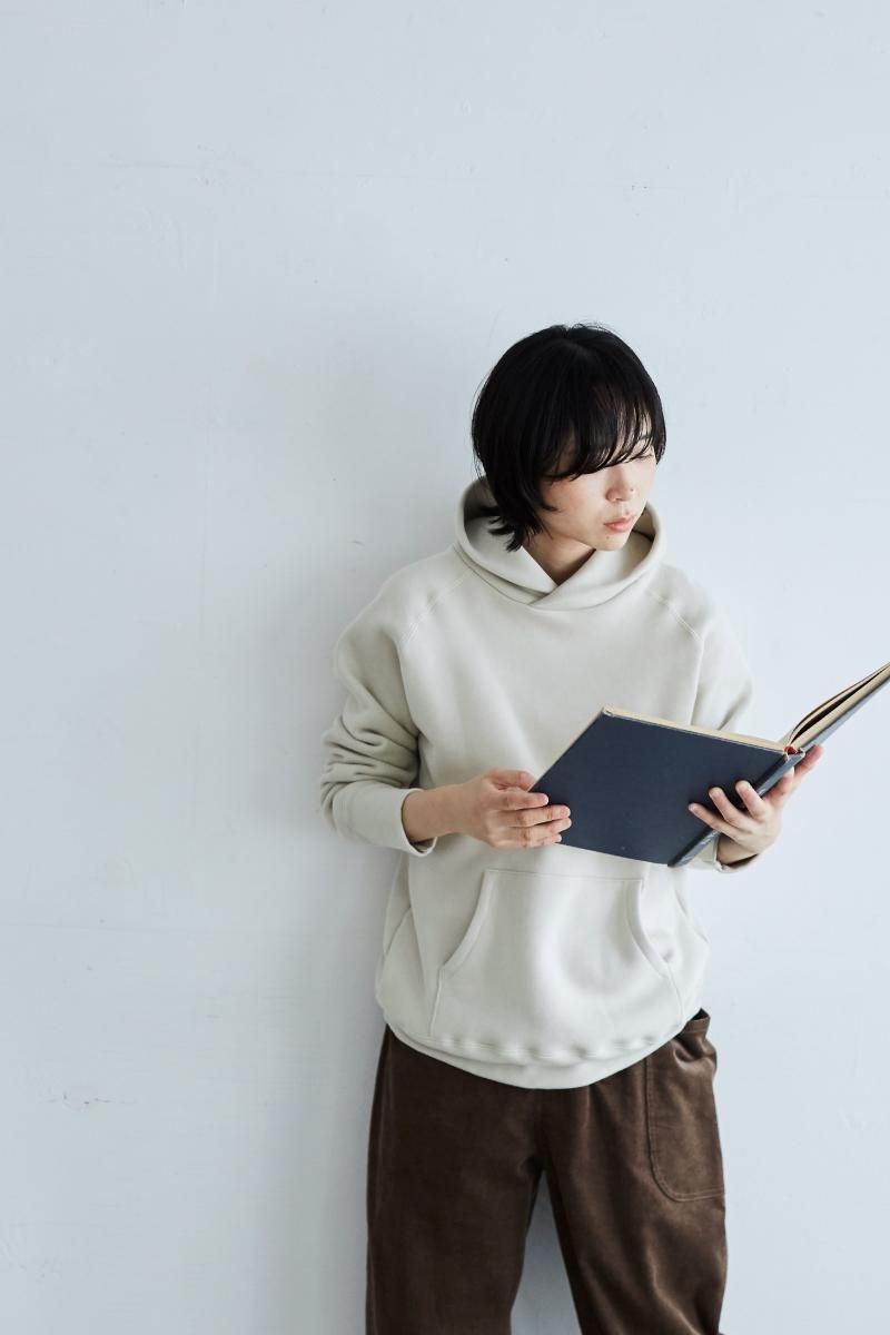 freece cotton hooded sweat-shirt - atelier naruse｜Online