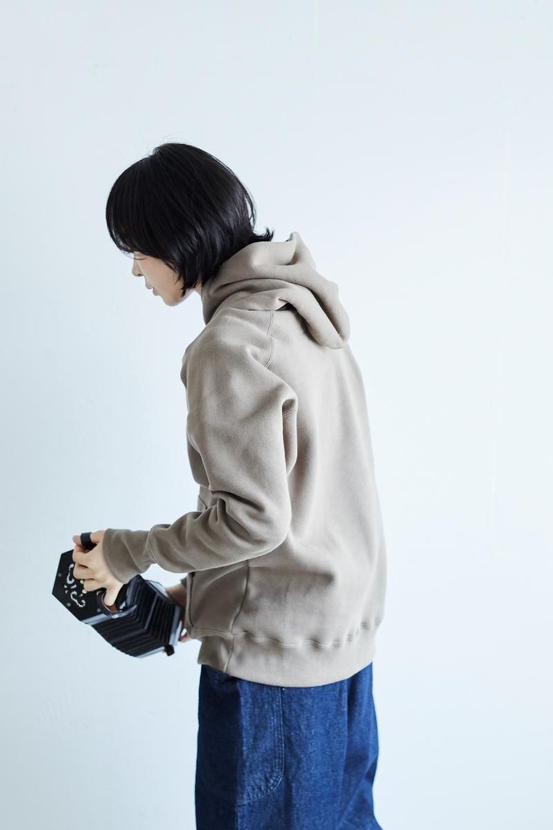 freece cotton hooded sweat-shirt - atelier naruse|Online freece cotton hooded sweat-shirt - atelier naruse|Online