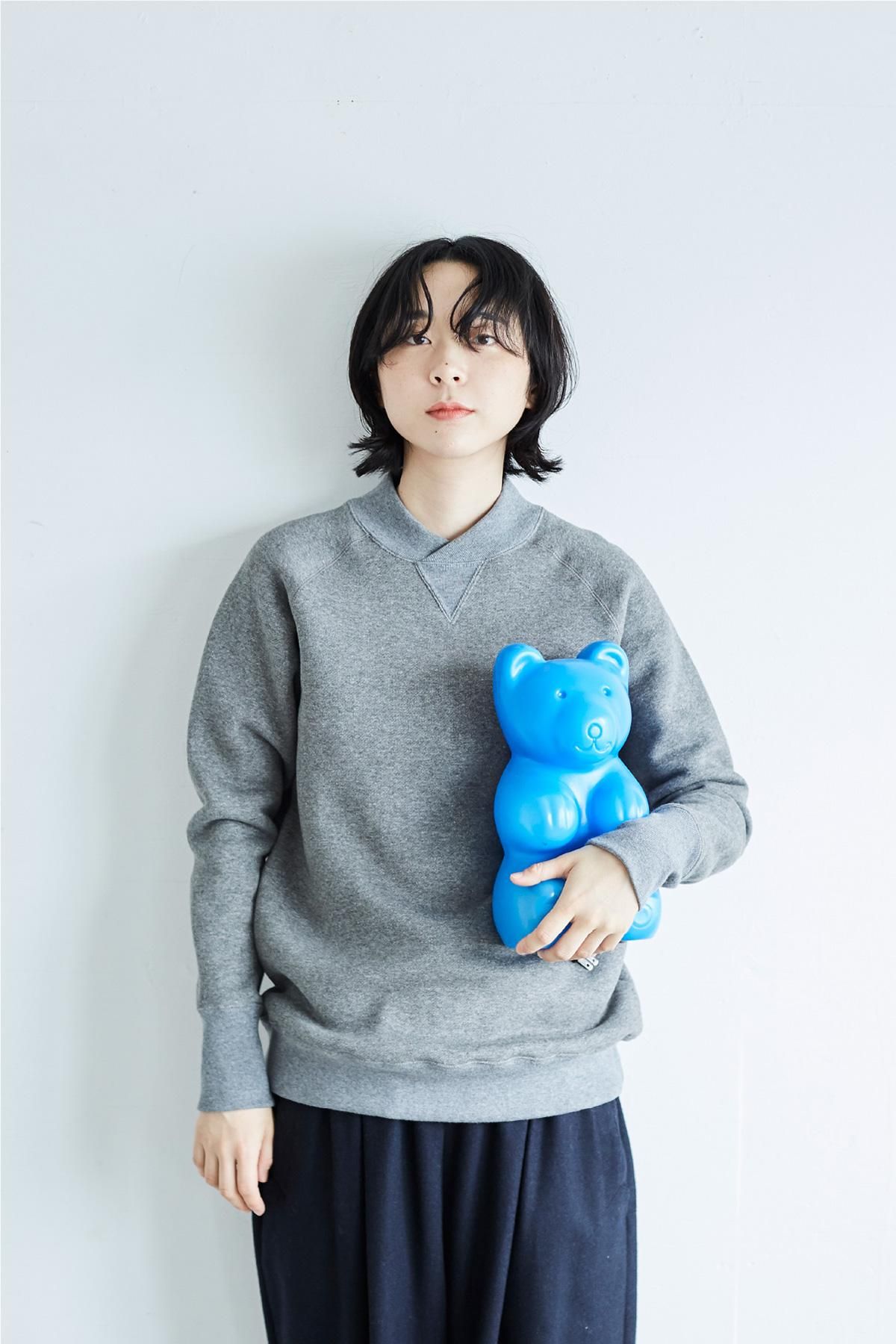 freece cotton mock neck sweat - atelier naruse｜Online store｜the an
