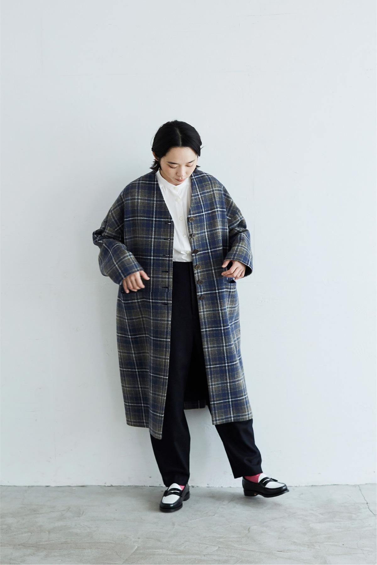 アトリエナルセ atelier naruse ツイード　コクーンジャケット 美品atelier naruse/アトリエナルセ ツイードコクーンジャケット
