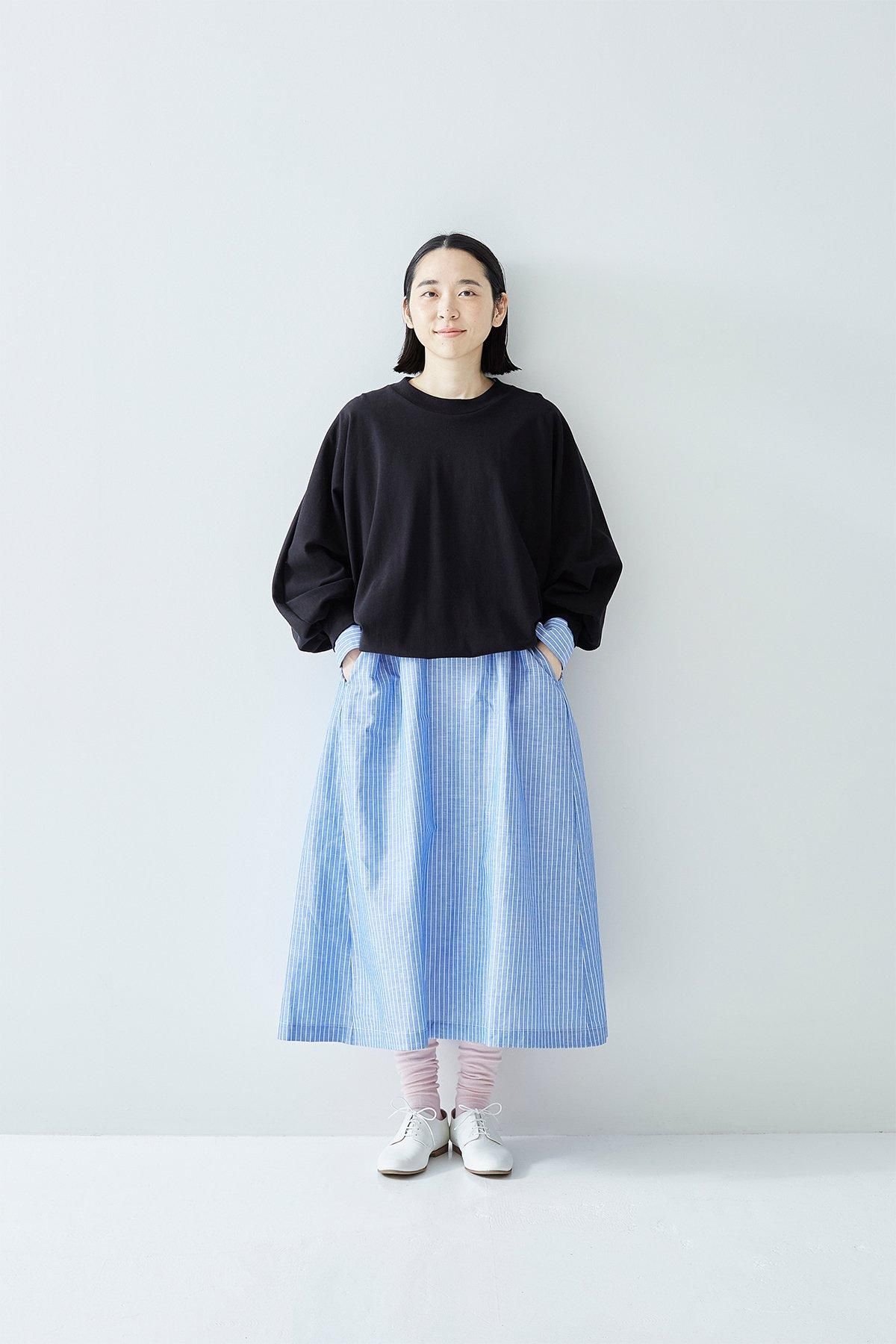 美品 atelier naruse 洗えるリネン100%シャツロングワンピース atelier naruse | リネンシャツギャザーワンピース