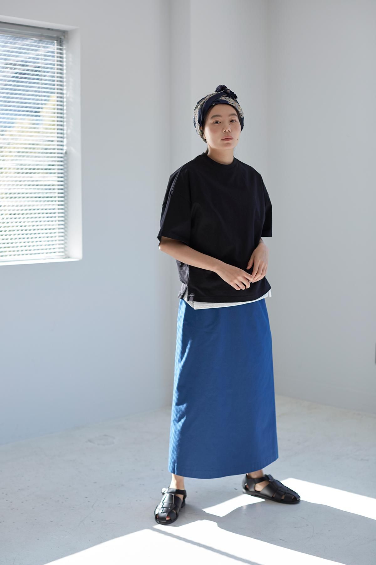 basque cotton cut&sewn（short sleeves） - atelier naruse