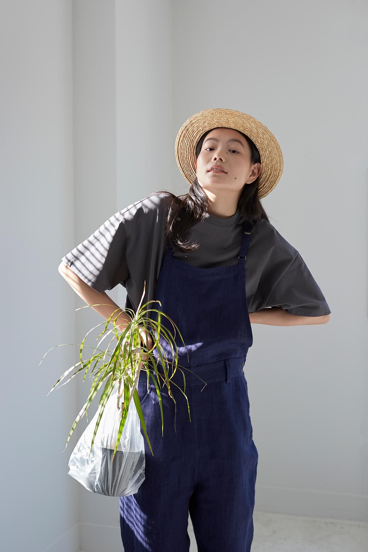 basque cotton cut&sewn（short sleeves） - atelier naruse