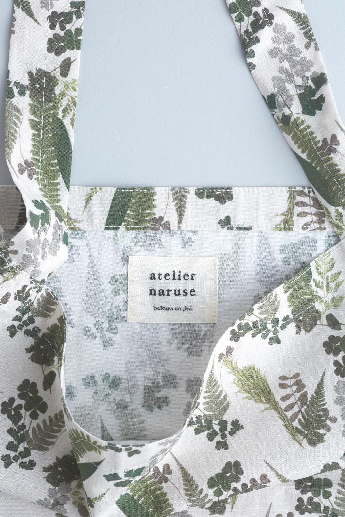 DEVEAUX print series ~botanical~ cotton bag - atelier naruse