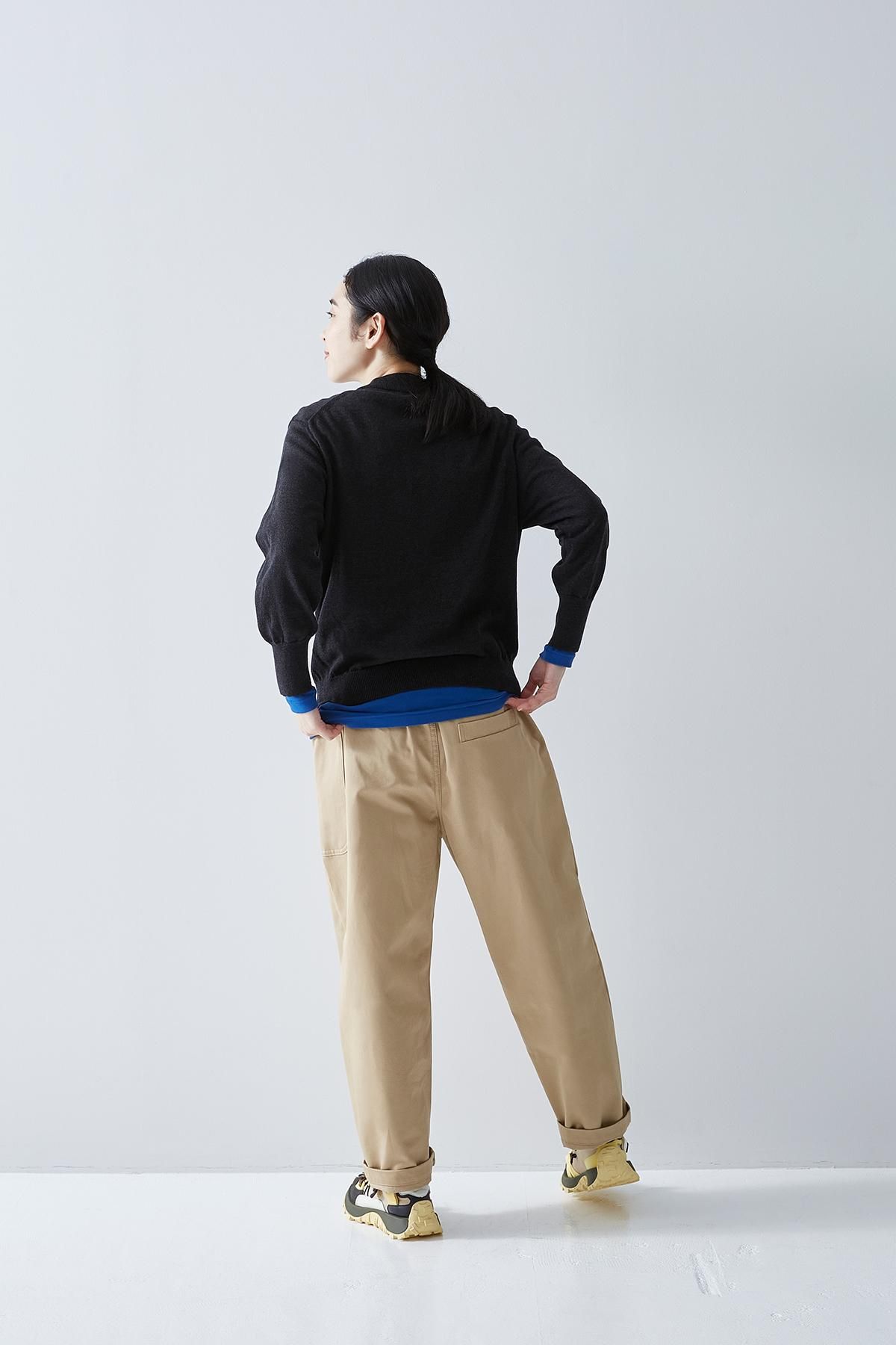 cotton chino balloon pants - atelier naruse|Online store cotton chino balloon pants - atelier naruse|Online store