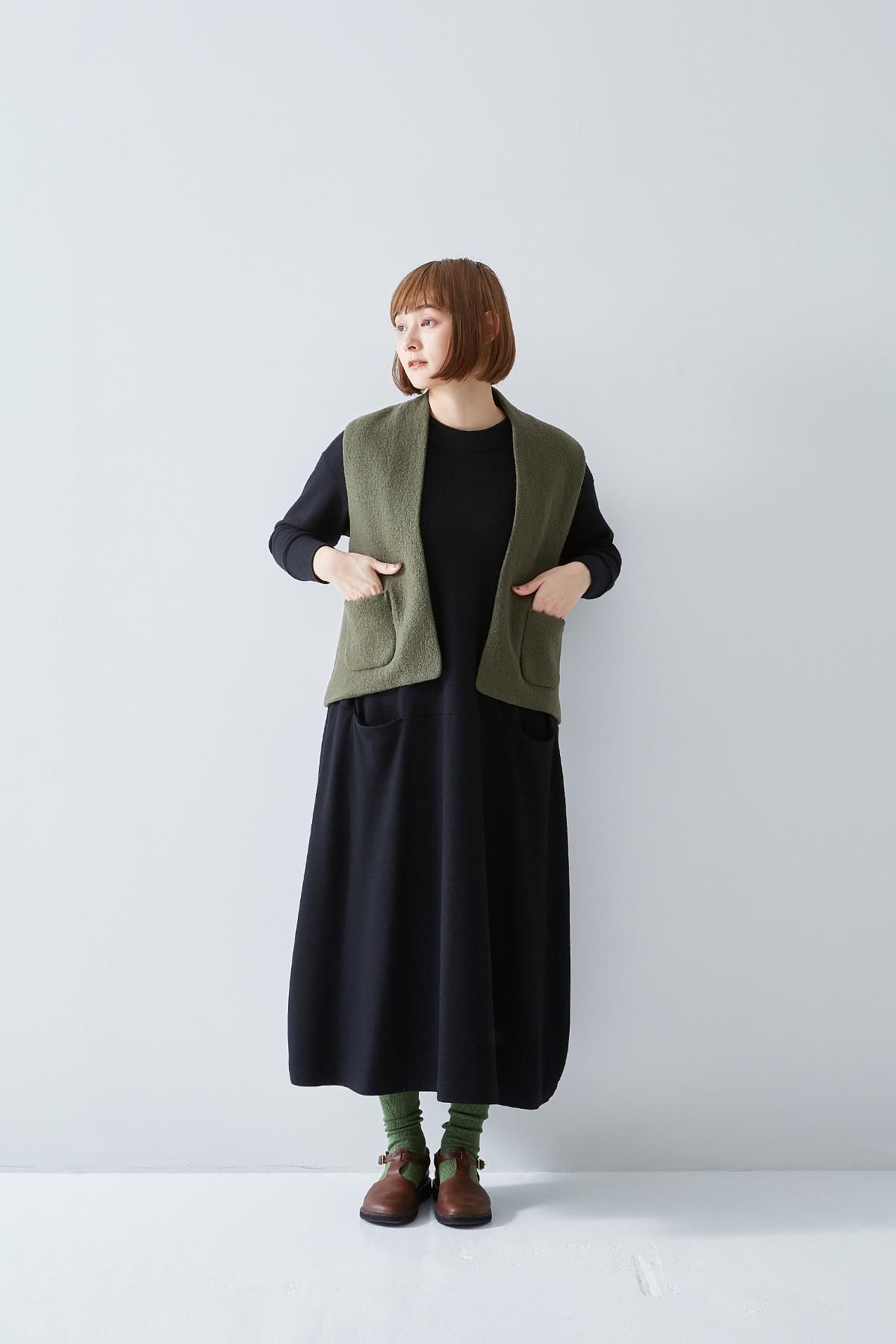 pure wool bouclé vest - atelier naruse｜Online store｜the an