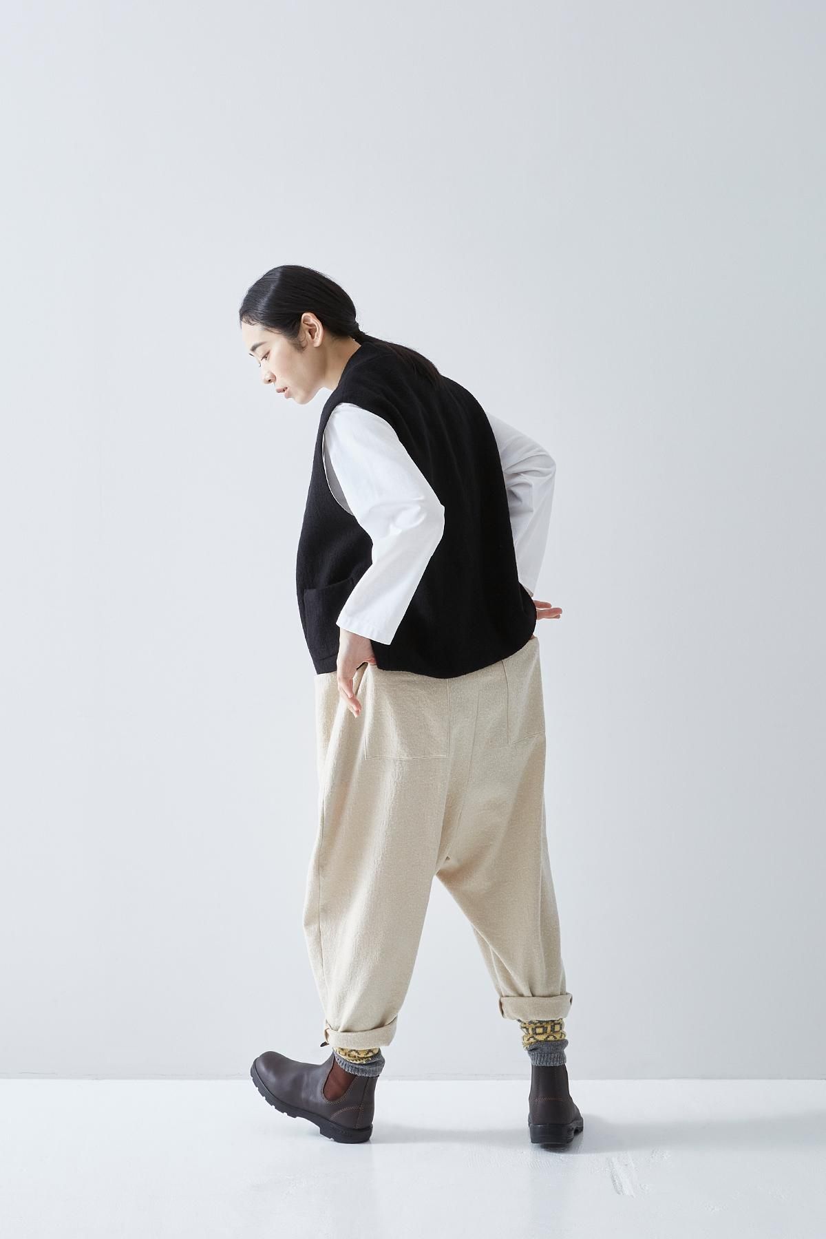 pure wool bouclé vest - atelier naruse｜Online store｜the an