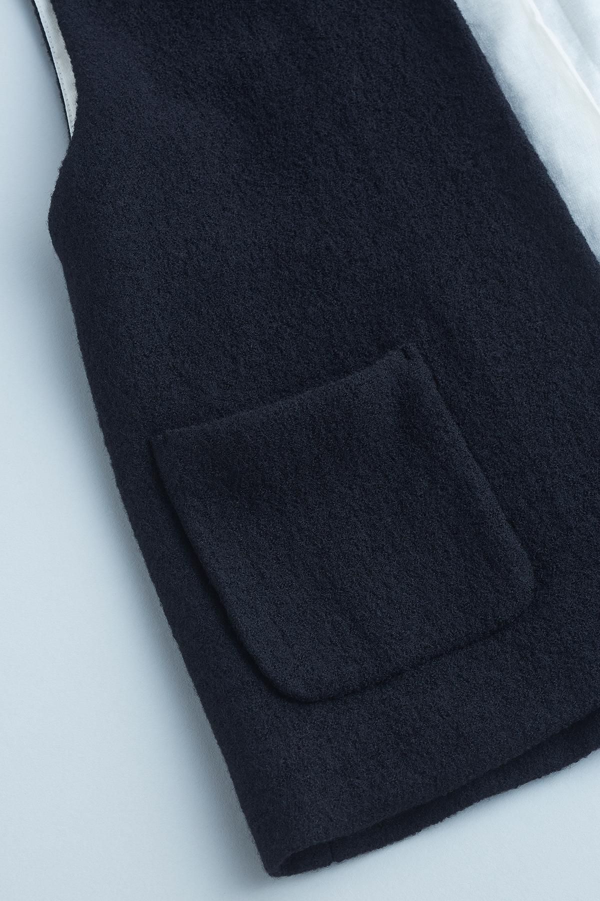 pure wool bouclé vest - atelier naruse｜Online store｜the an