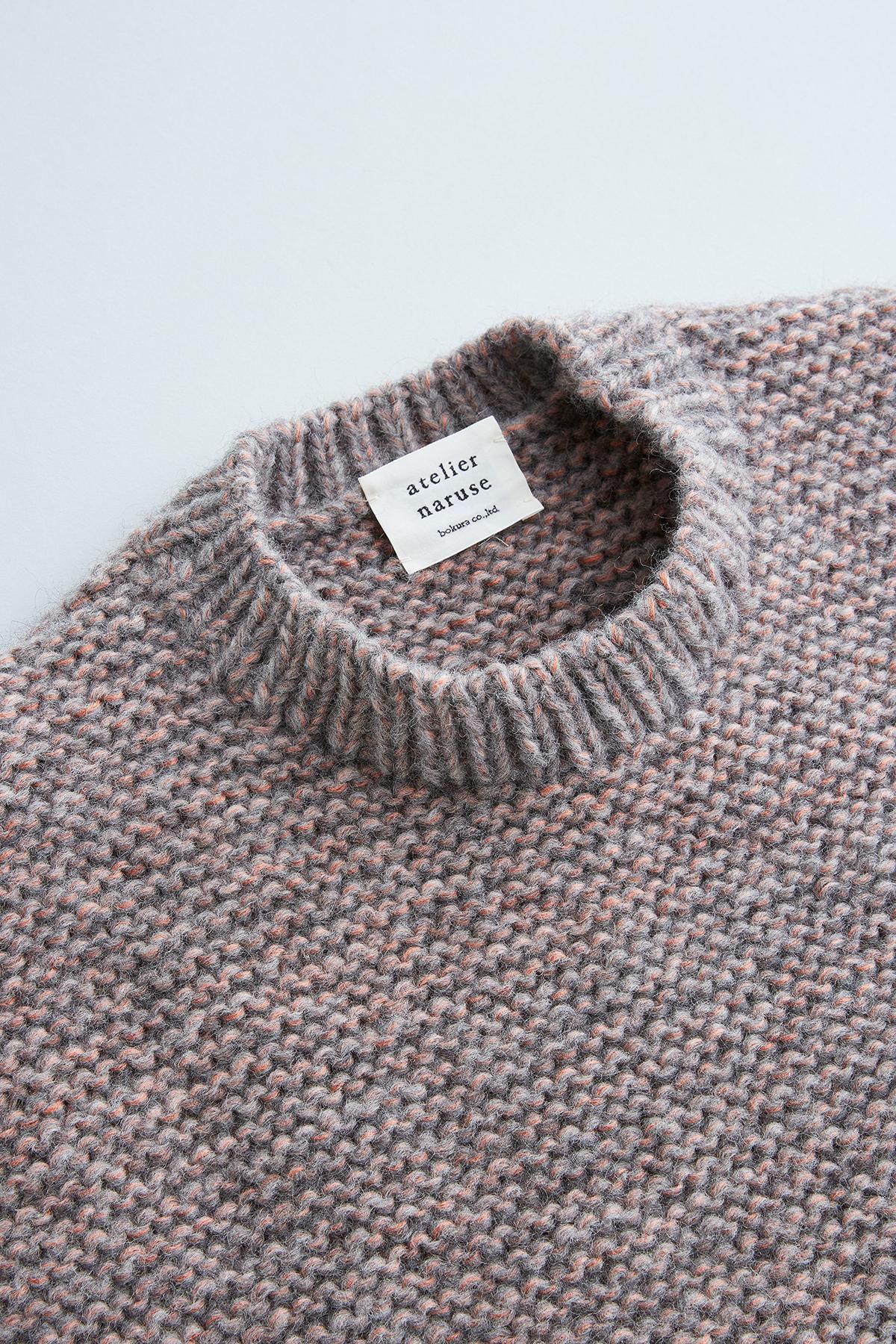 DARUMA × atelier naruse｜GEEK ~mong-mal~ hand knitted vest