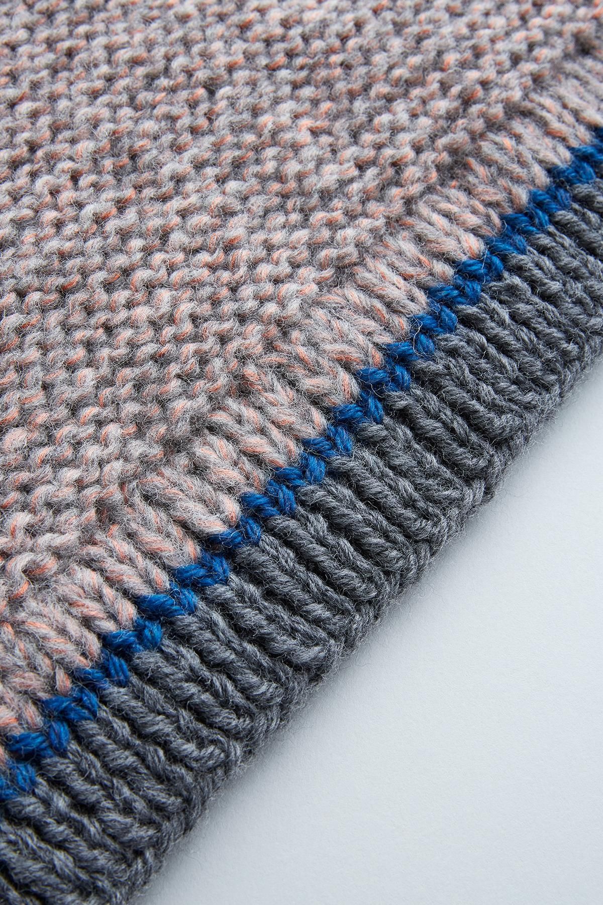 DARUMA × atelier naruse｜GEEK ~mong-mal~ hand knitted vest