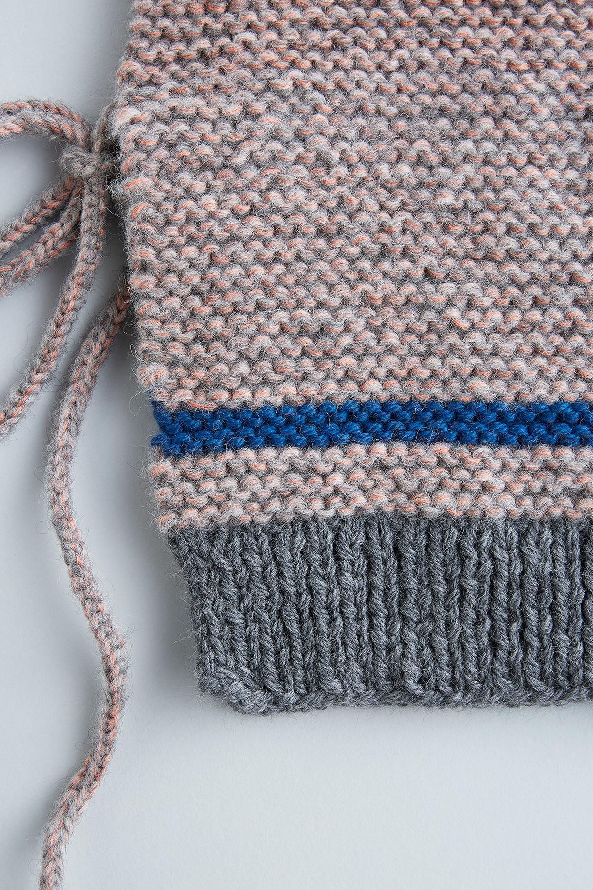 DARUMA × atelier naruse｜GEEK ~mong-mal~ hand knitted vest