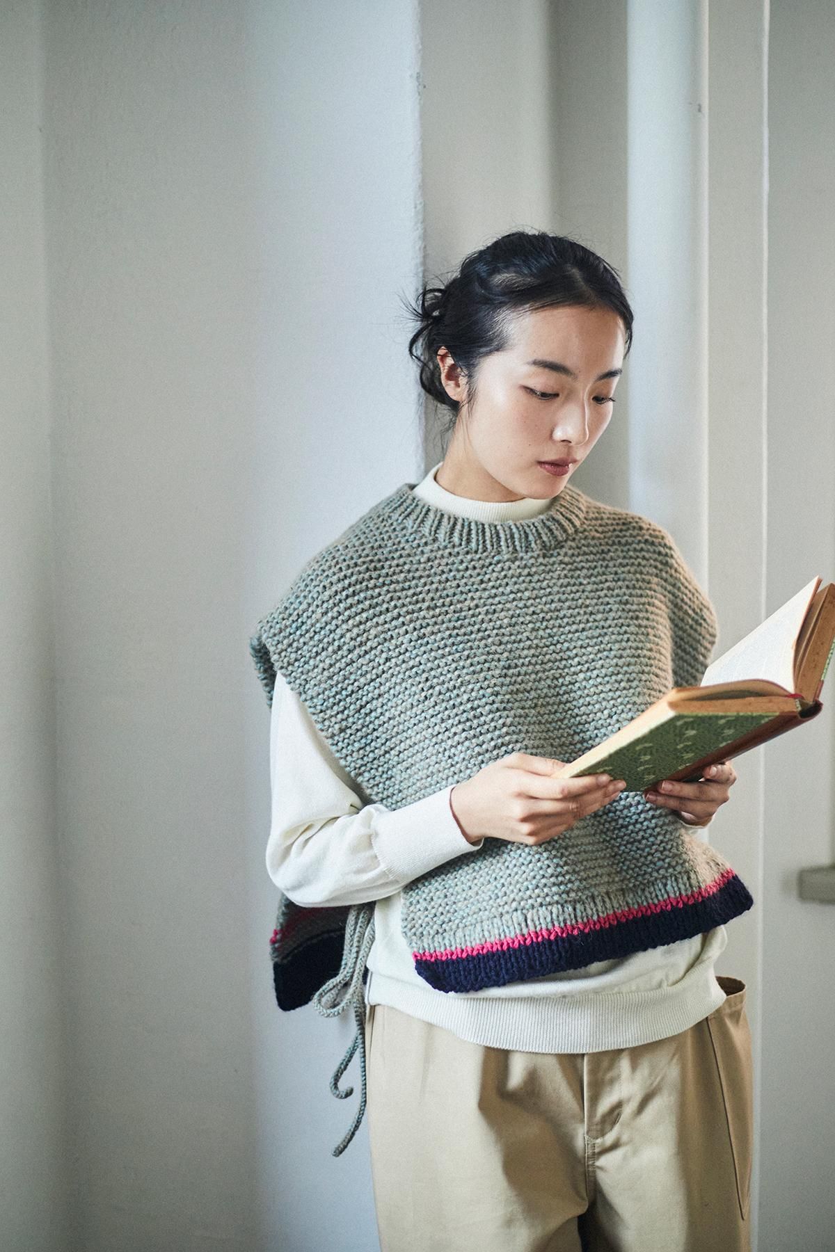 ペリキュール side gather loose knit knit｜PELLICULE | ぺリキュール