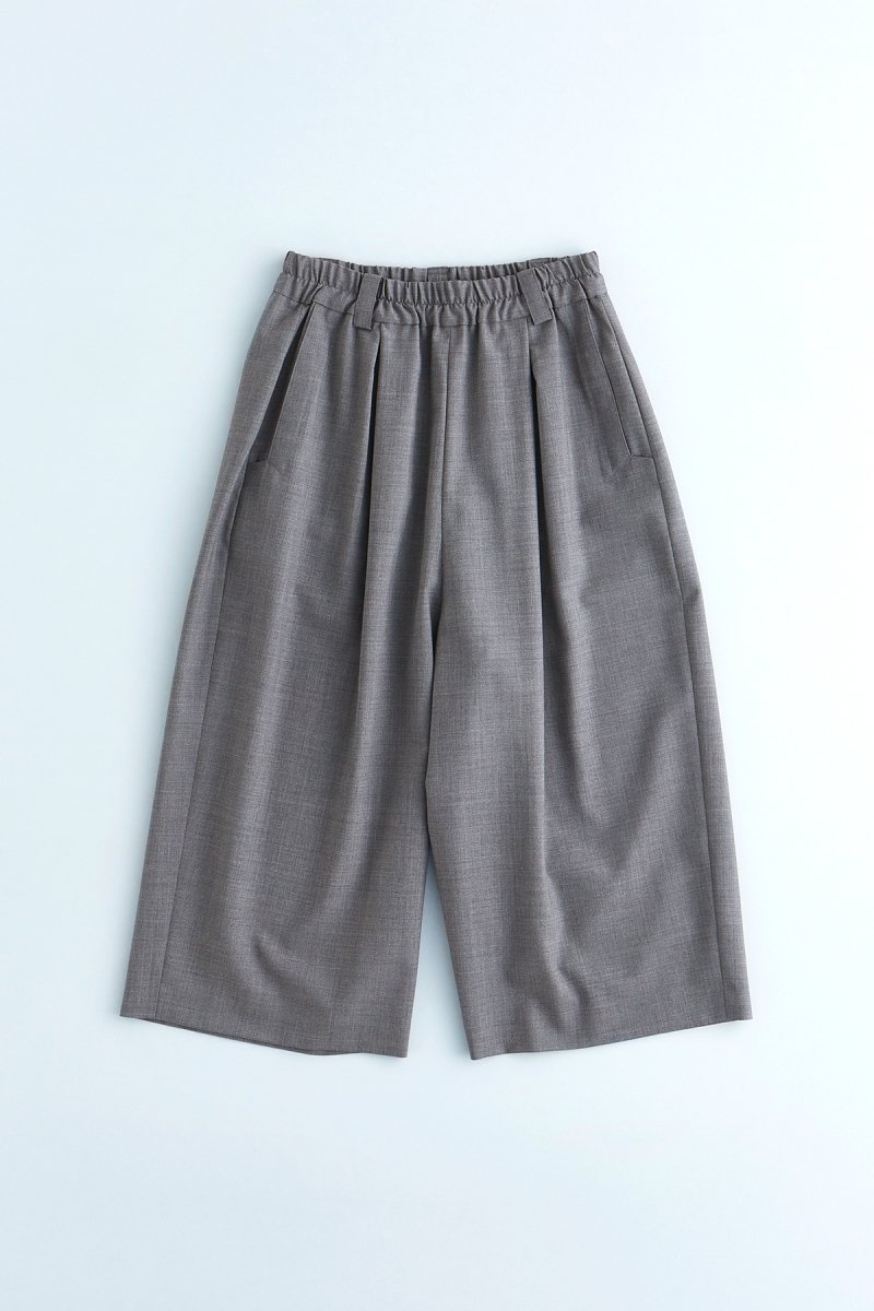 2024｜formal set-up gaucho pants / gray
