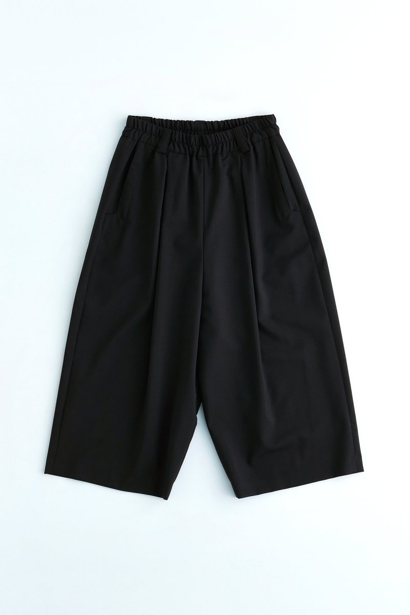 2025formal set-up gaucho pants / black