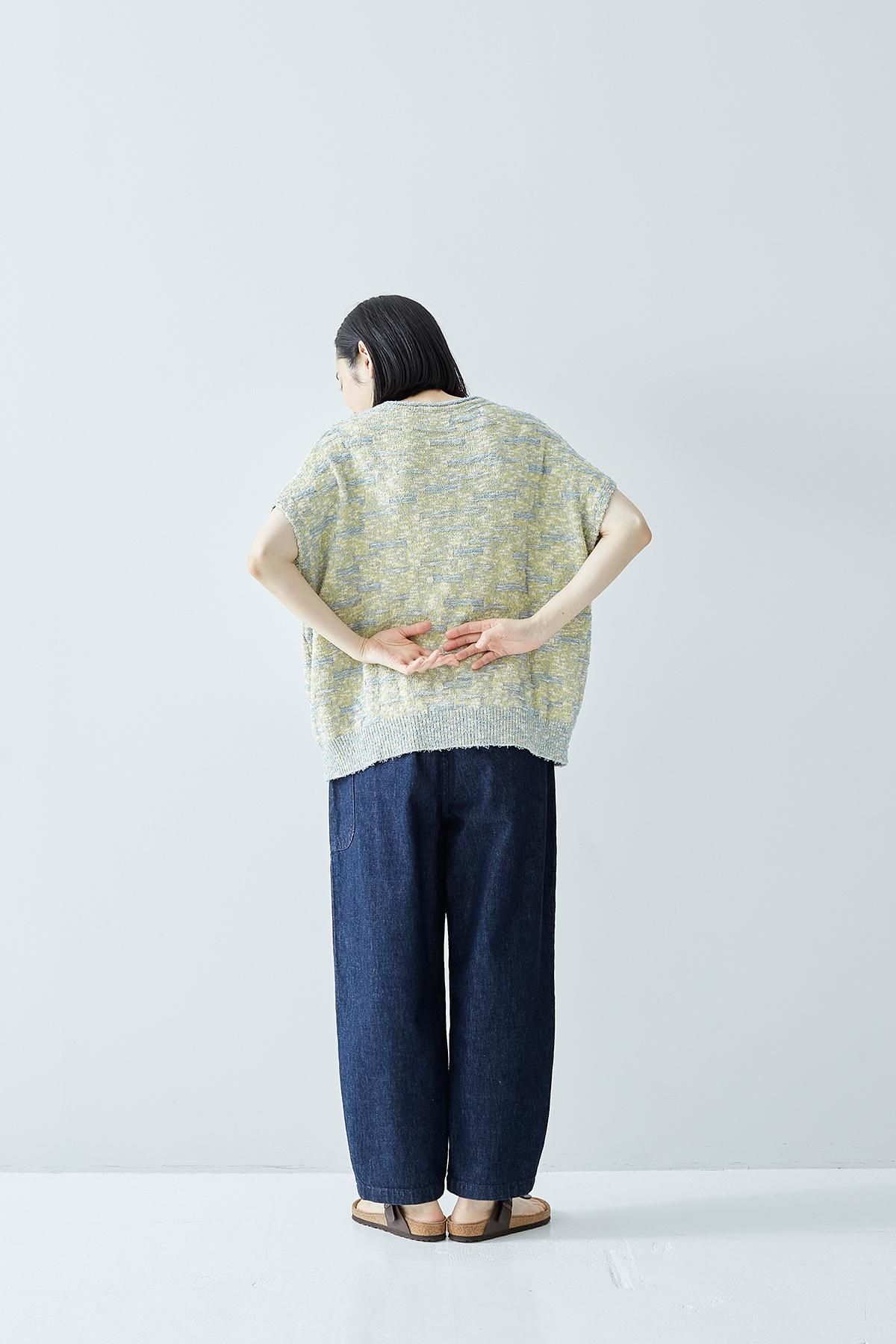 cotton denim balloon pants - atelier naruse｜Online store