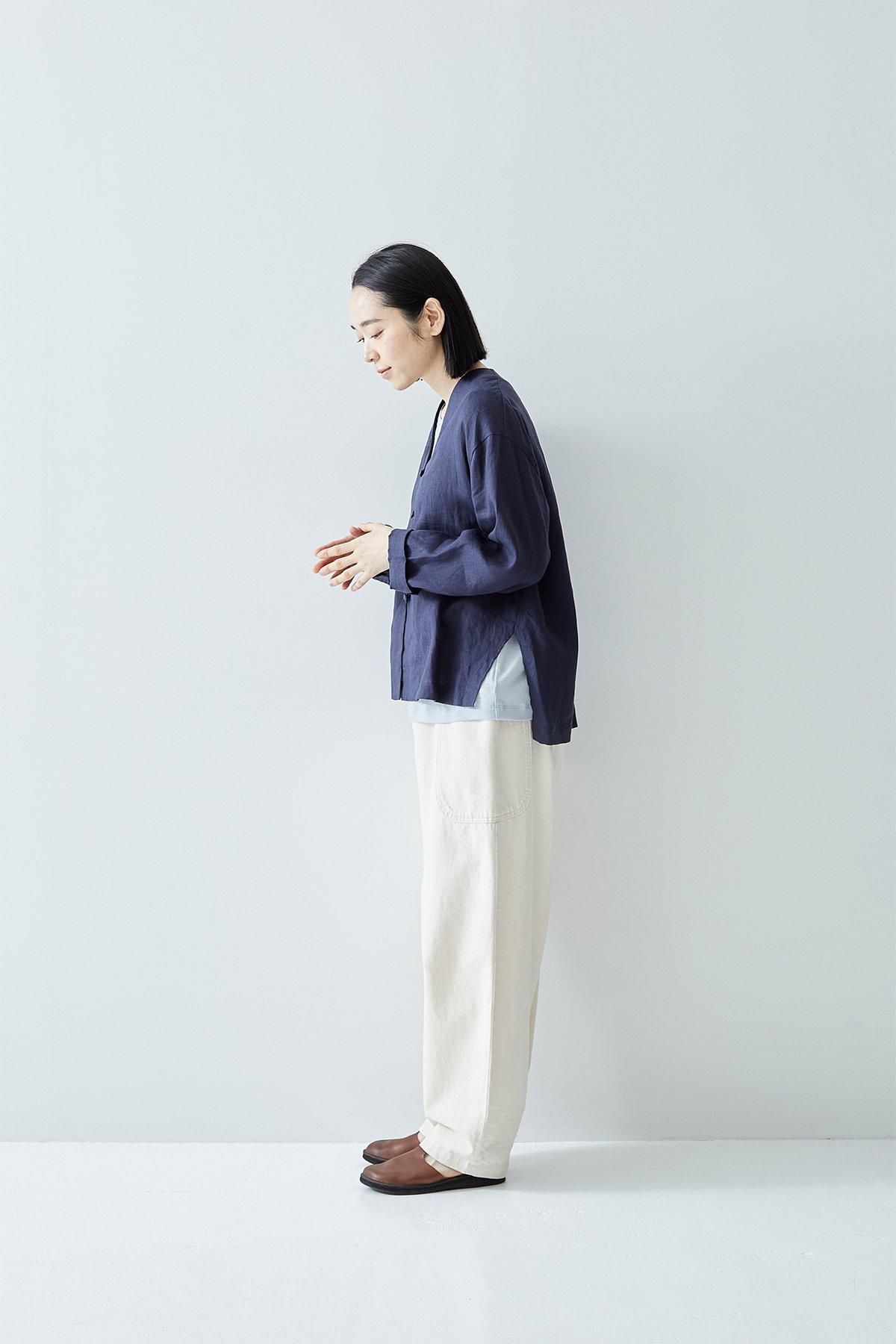 linen shirt cardigan - atelier naruse｜Online store｜the an