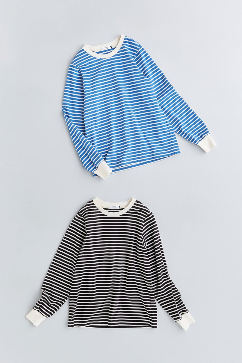 cotton border cut&sewnlong sleeves