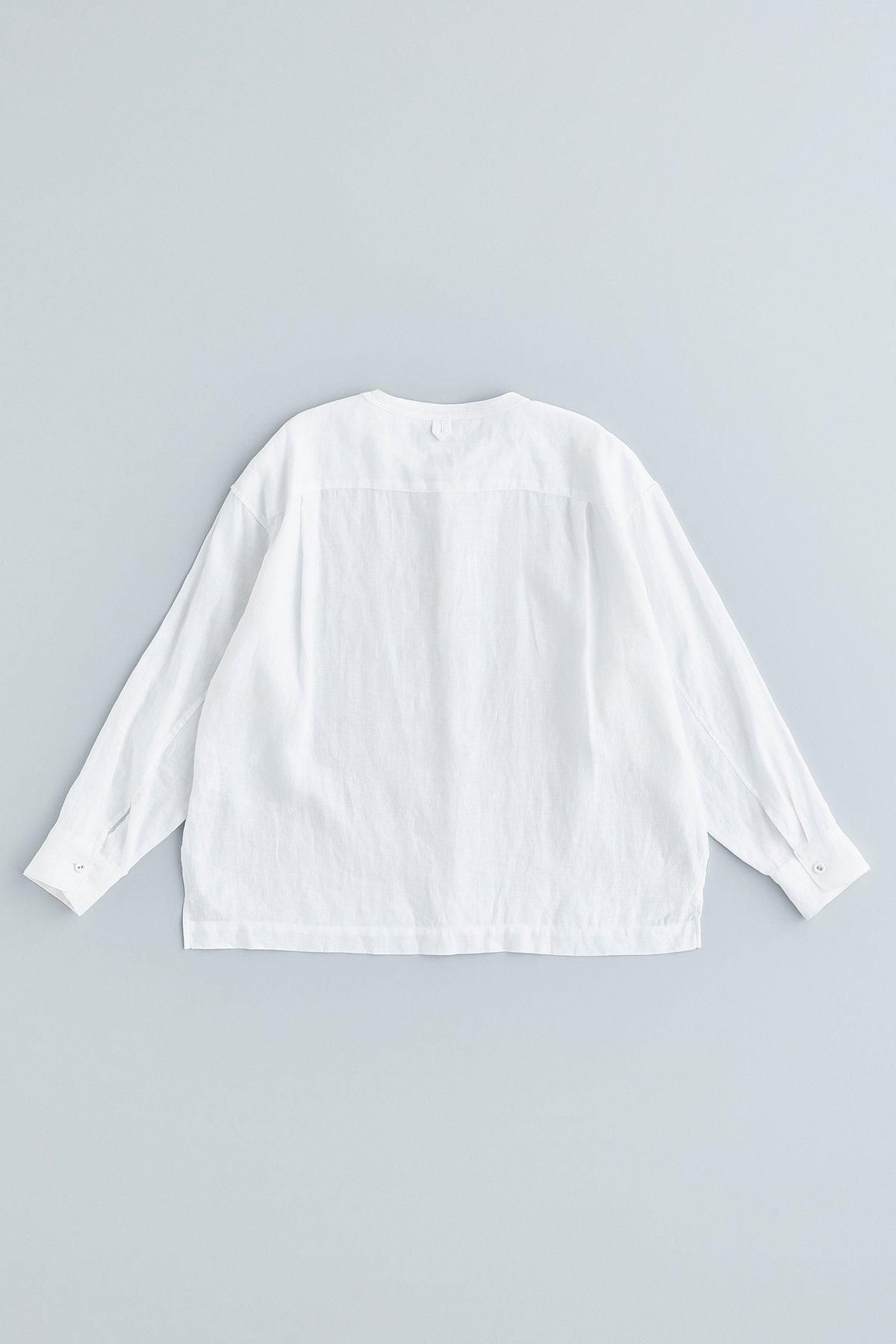 linen smock blouse - atelier naruse|Online store|the an linen smock blouse - atelier naruse|Online store|the an