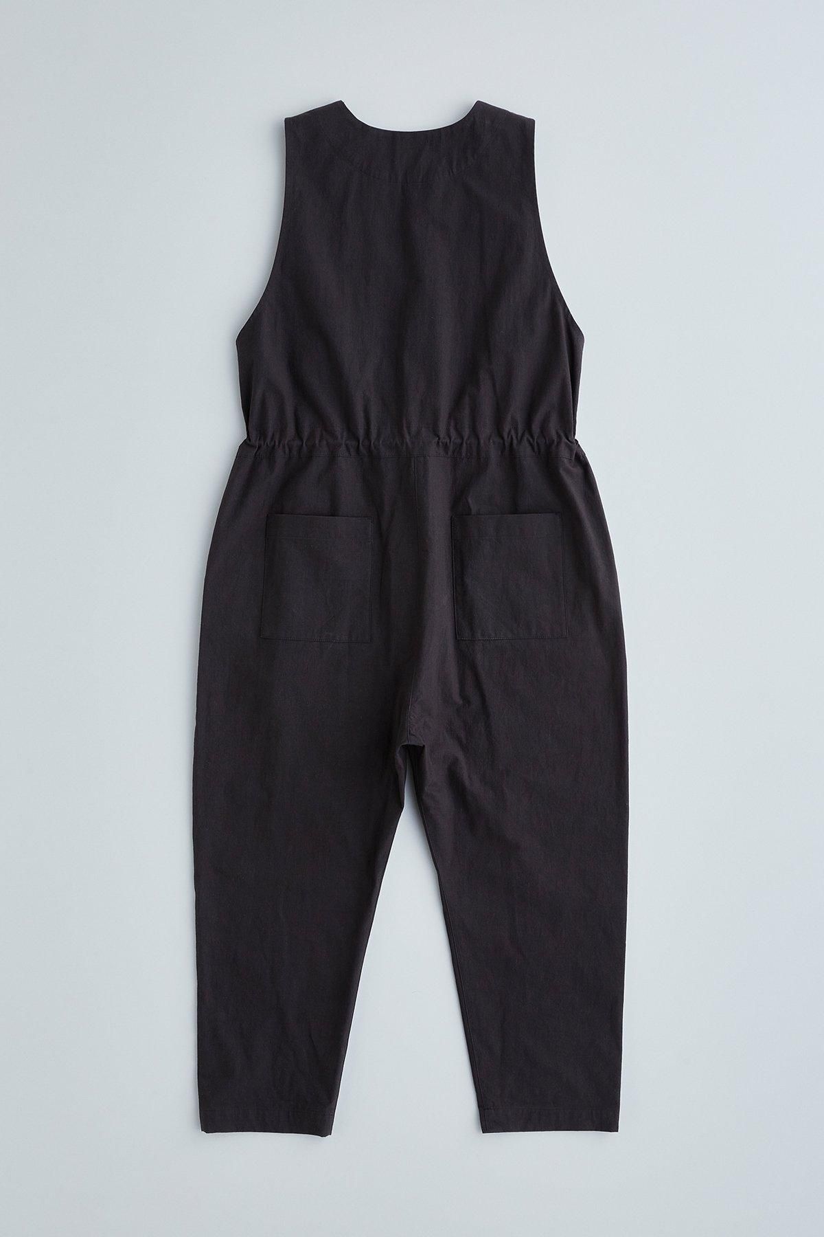 vintage buff cotton overalls - atelier naruse｜Online store