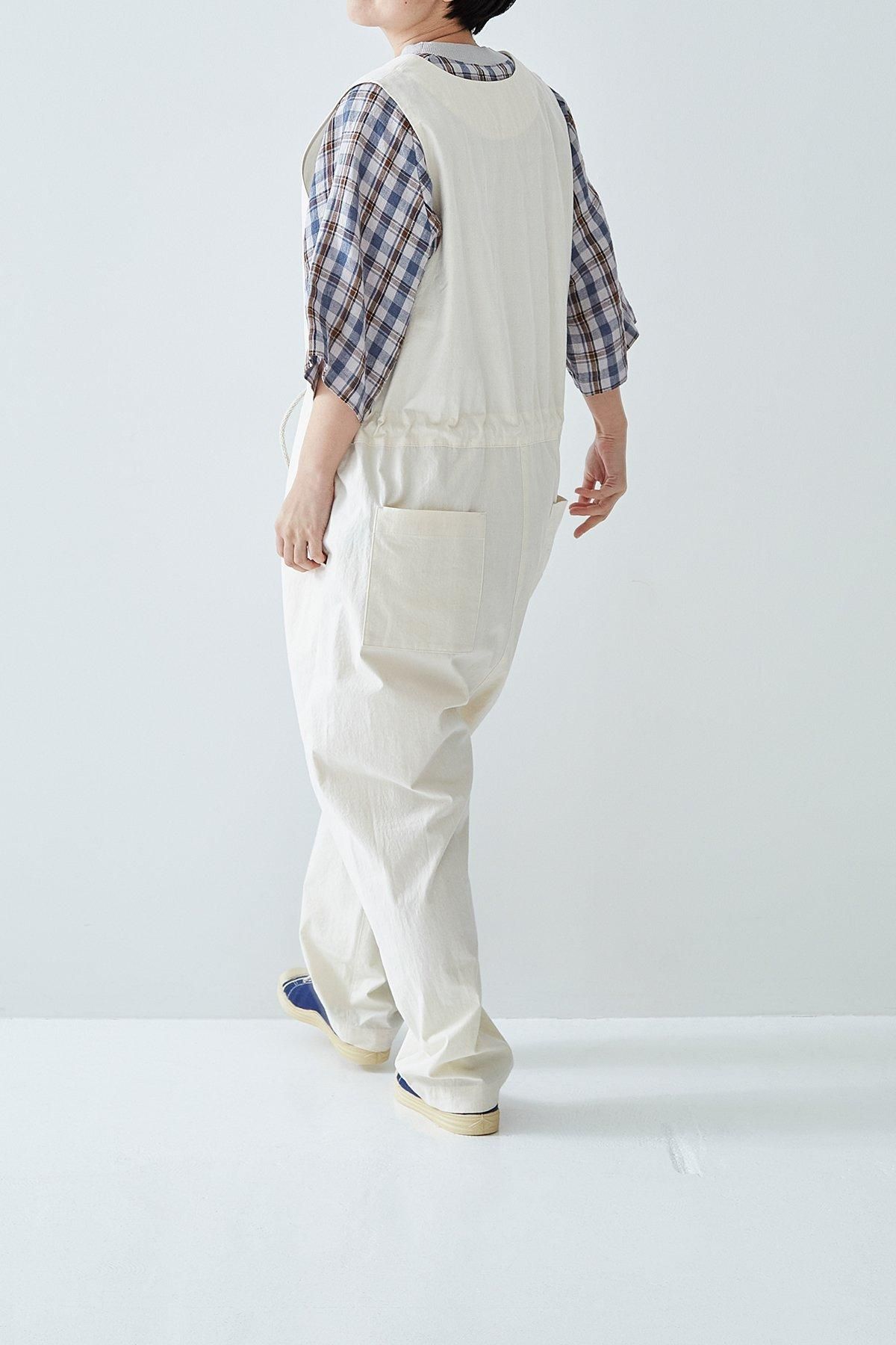 vintage buff cotton overalls - atelier naruse|Online store vintage buff cotton overalls - atelier naruse|Online store