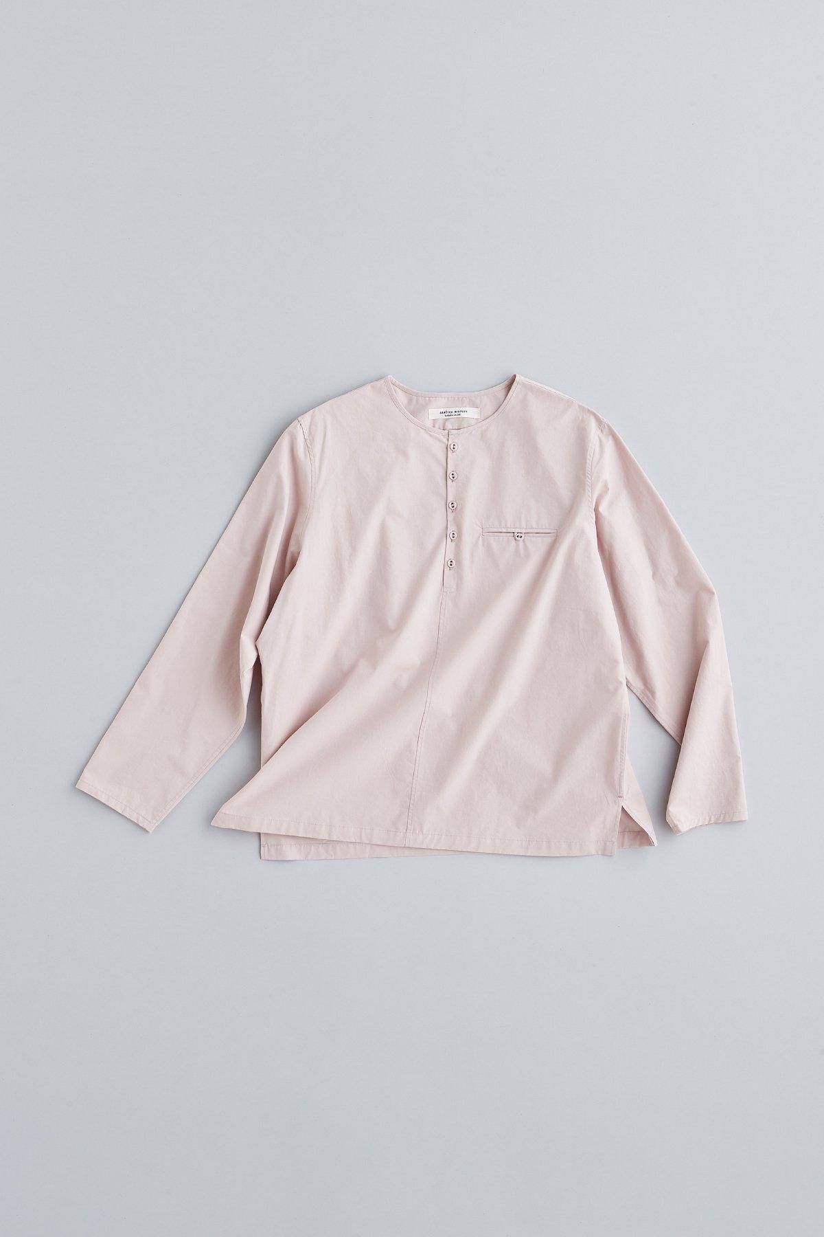 cotton henry neck shirt - atelier naruse|Online store|the an cotton henry neck shirt - atelier naruse|Online store|the an