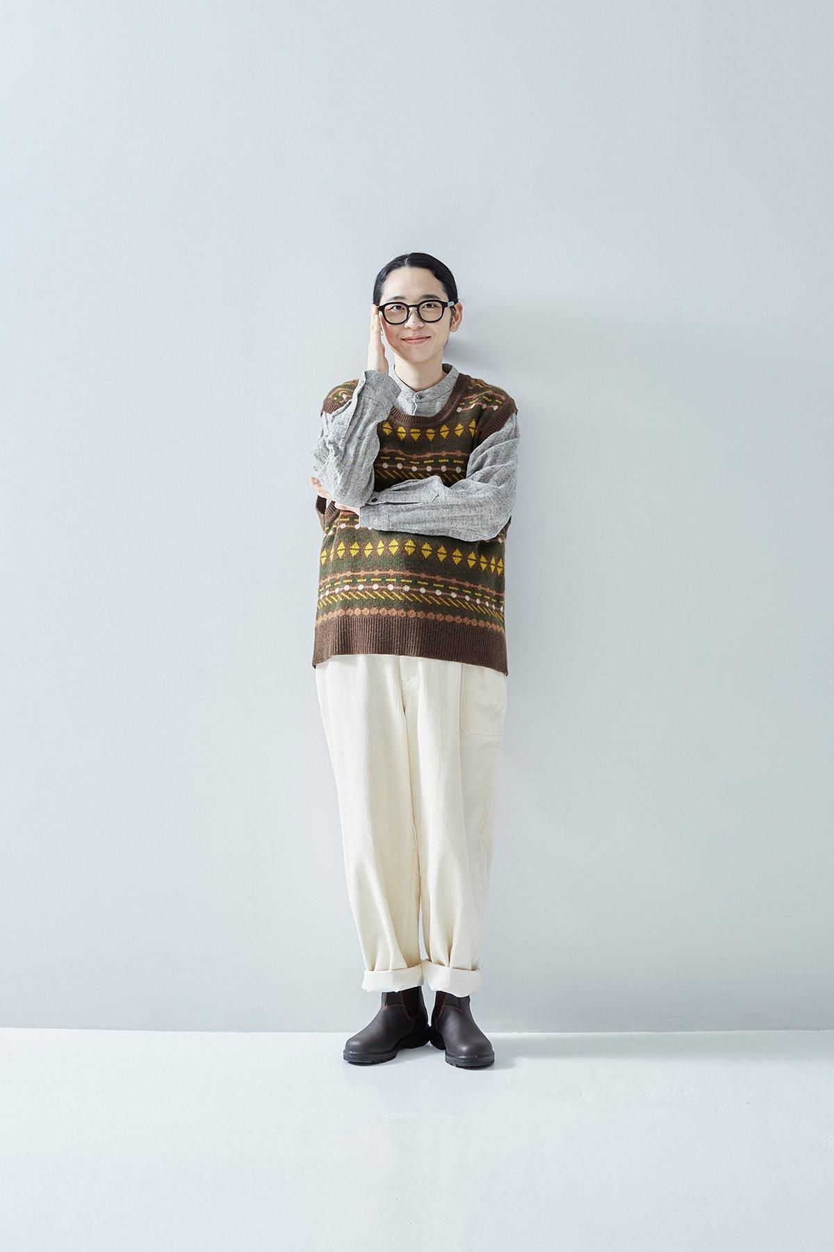 wool ~ancient~ vest - atelier naruse｜Online store｜the an