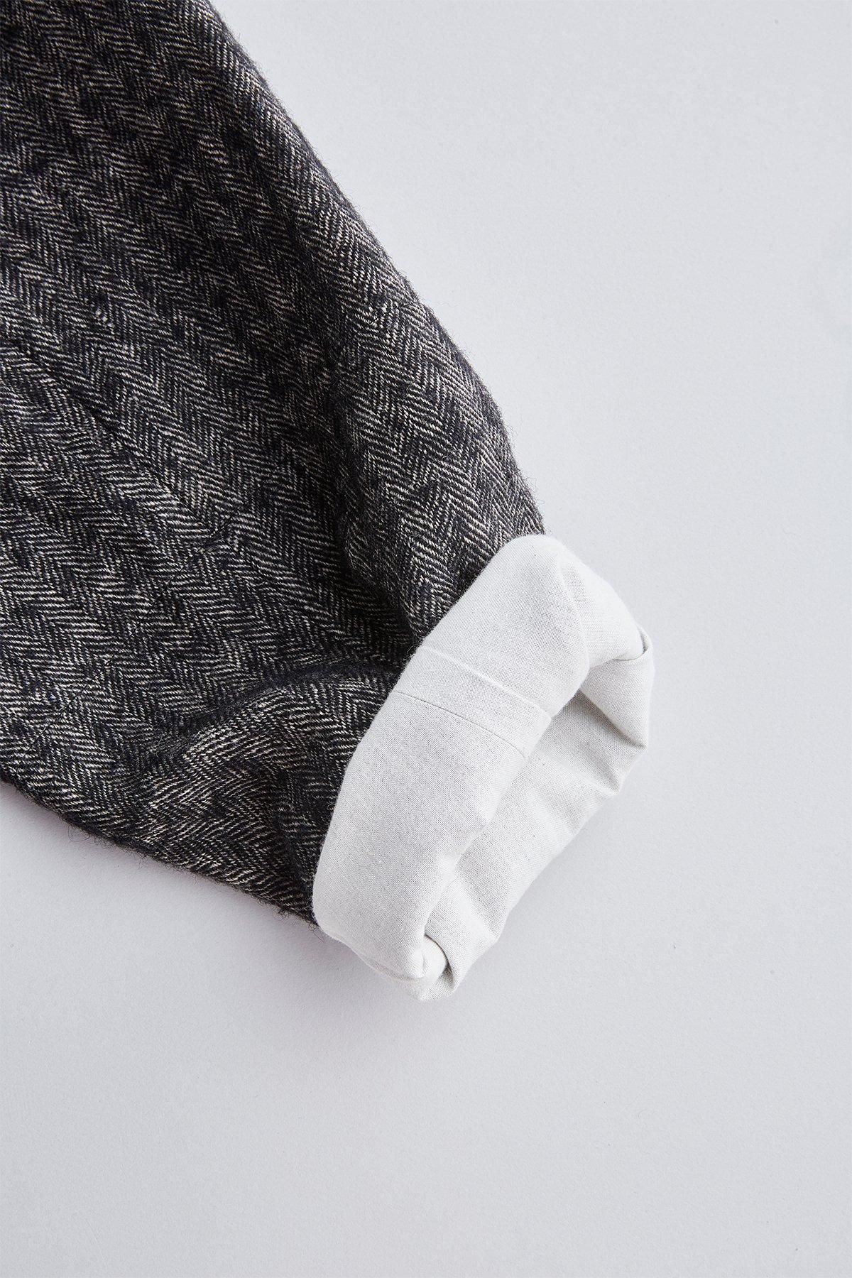 shetland wool linen smock - atelier naruse｜Online store｜the an