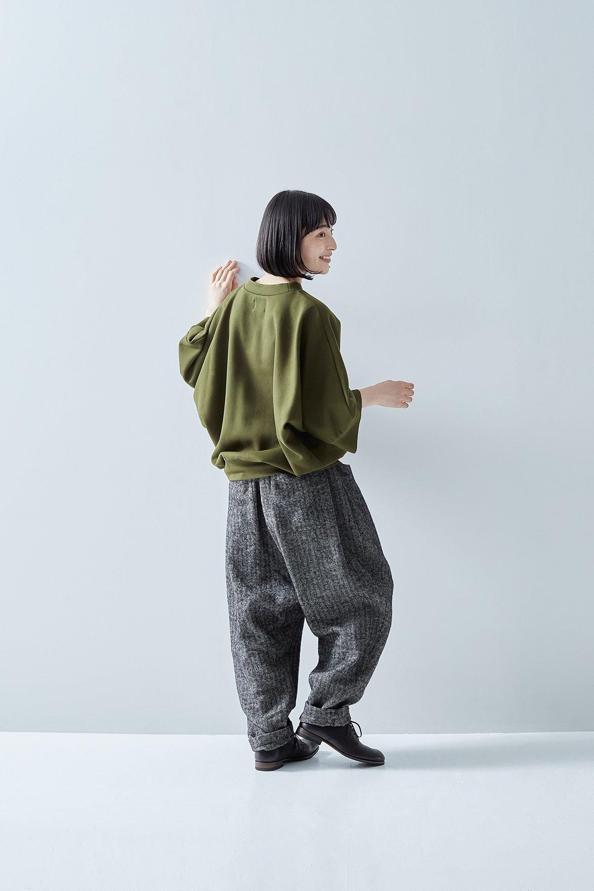 shetland wool linen sarrouel pants - atelier naruse｜Online
