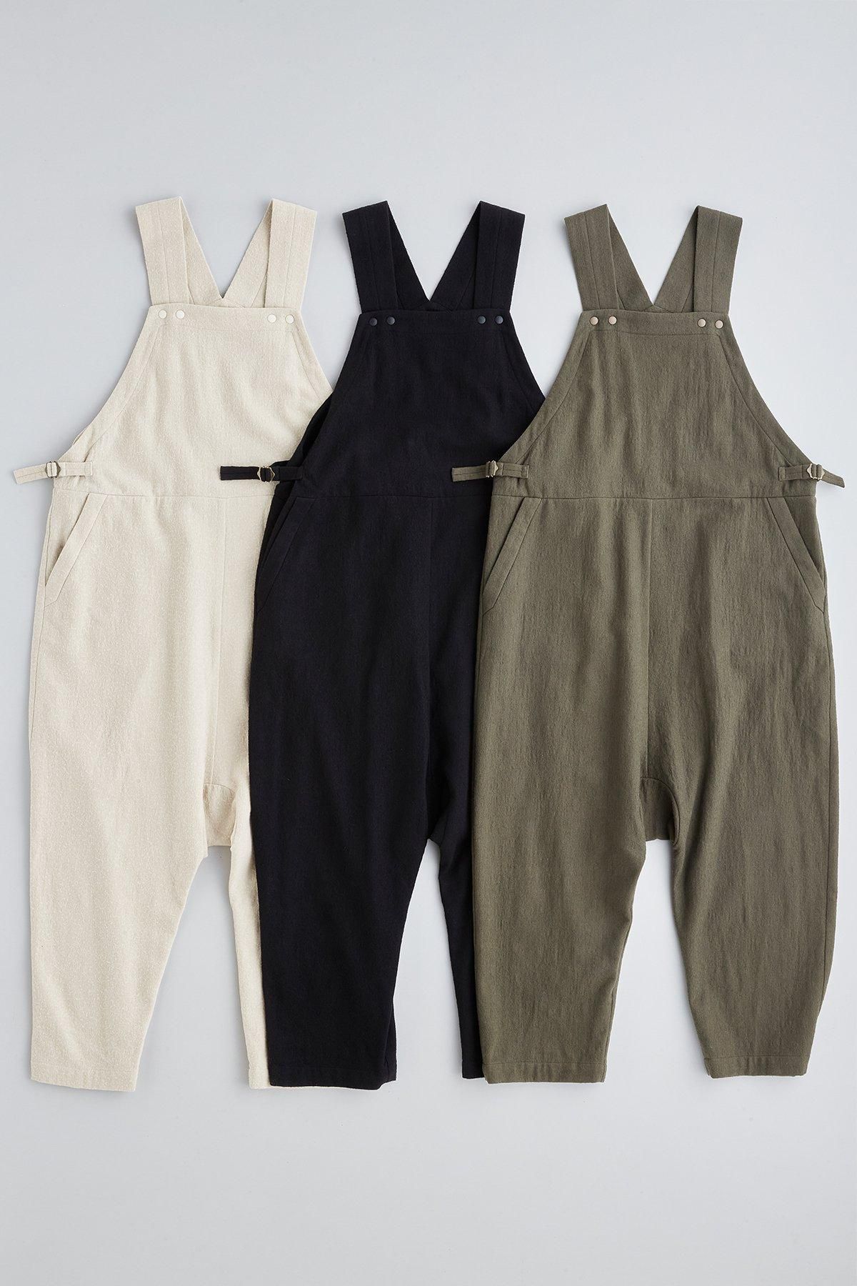 cotton wool overalls-pants