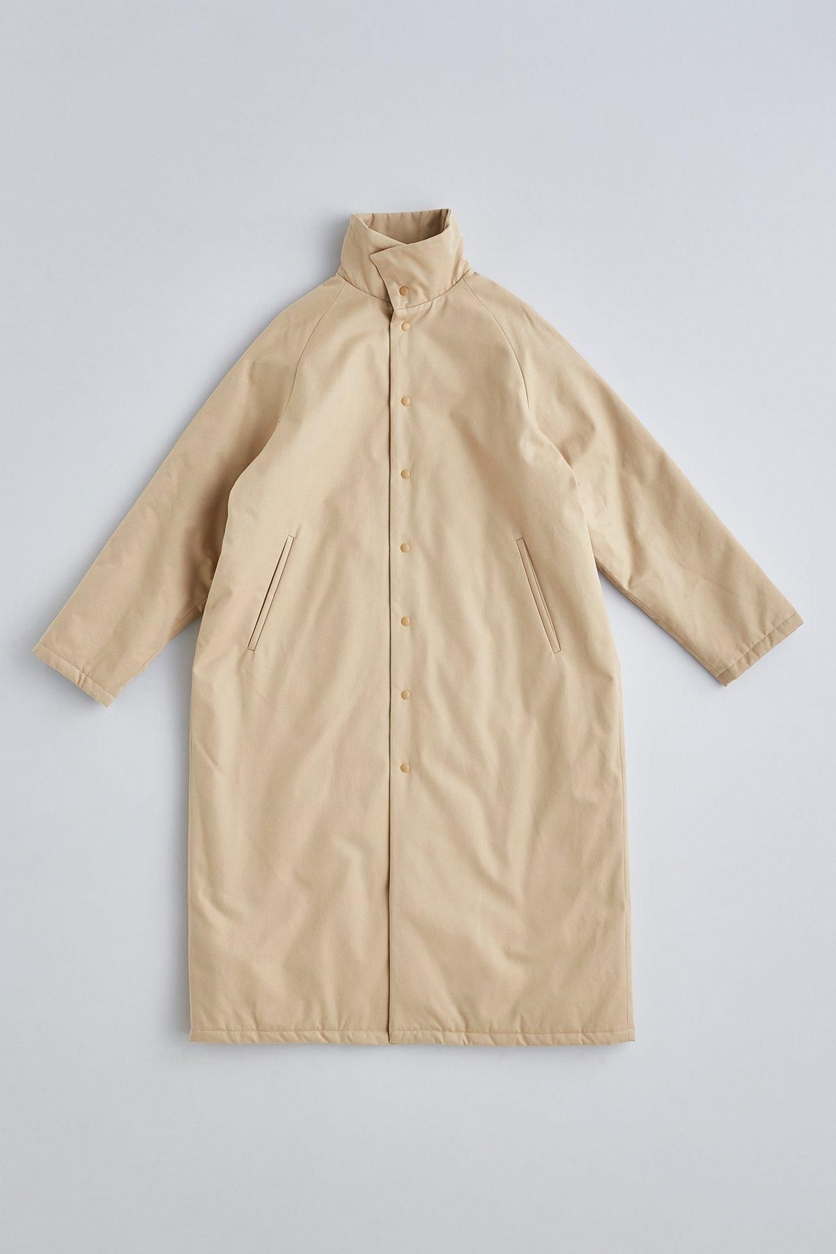 cotton batting coat / beige - atelier naruse｜Online store
