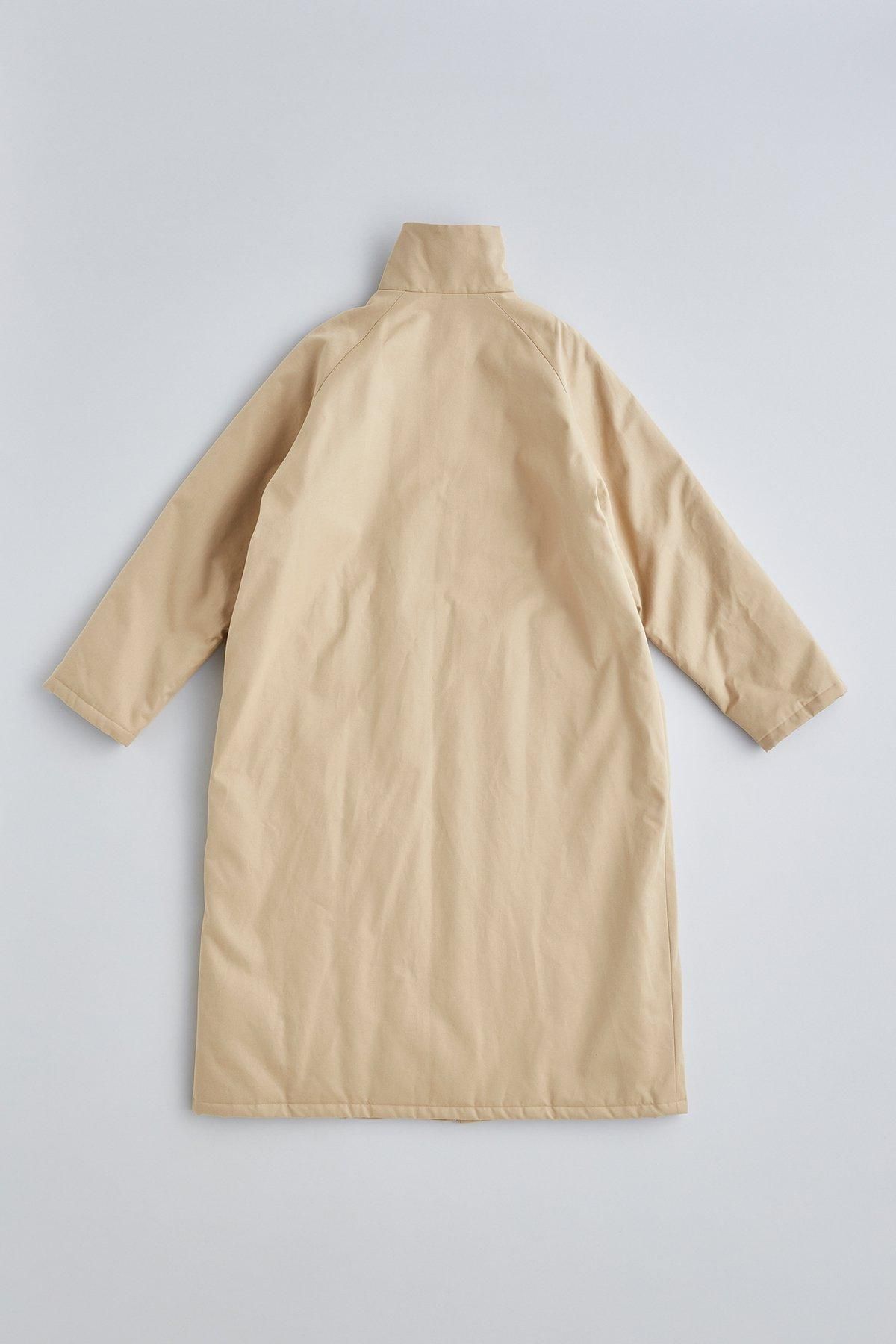 cotton batting coat / beige - atelier naruse|Online store cotton batting coat / beige - atelier naruse|Online store