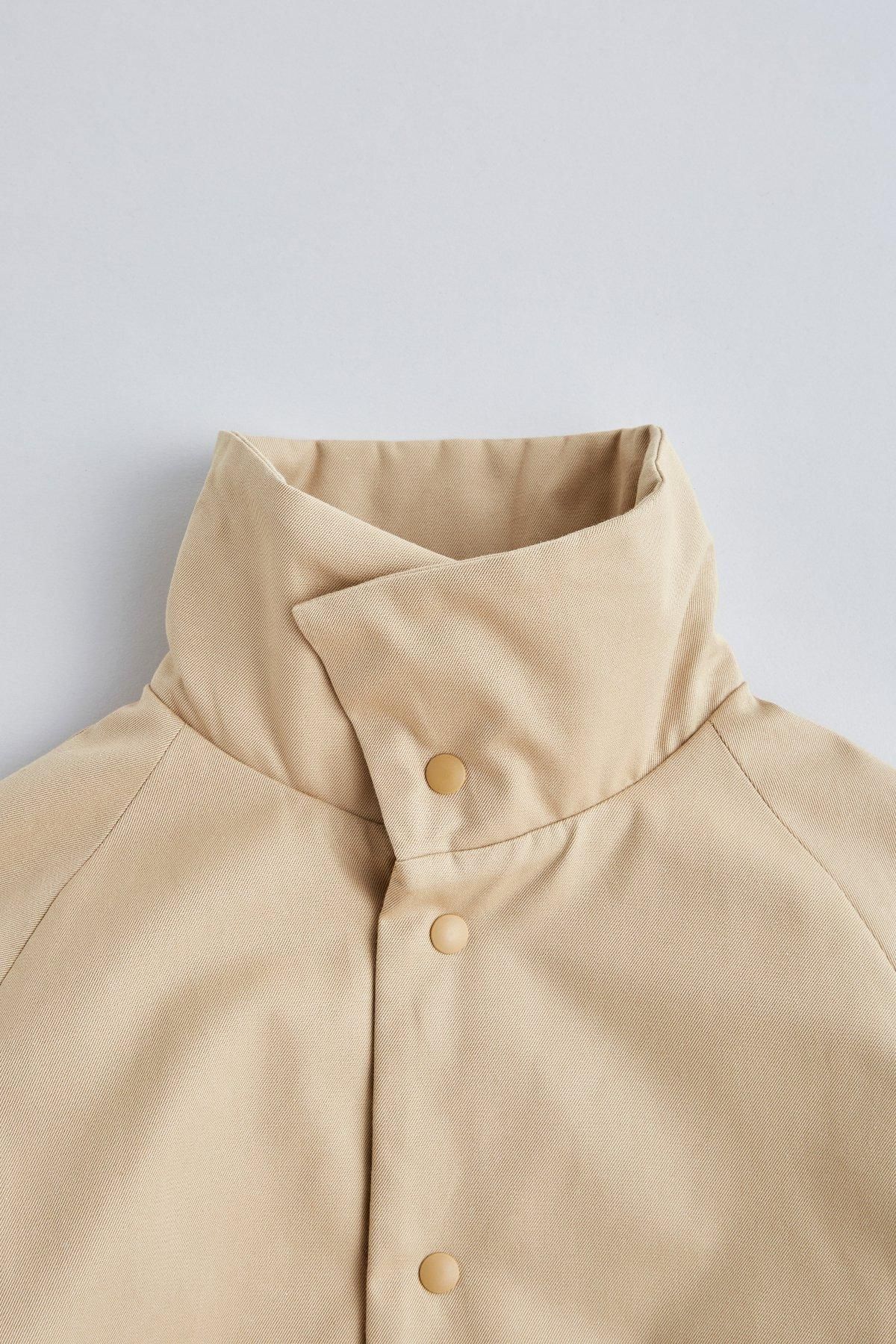 cotton batting coat / beige - atelier naruse|Online store cotton batting coat / beige - atelier naruse|Online store