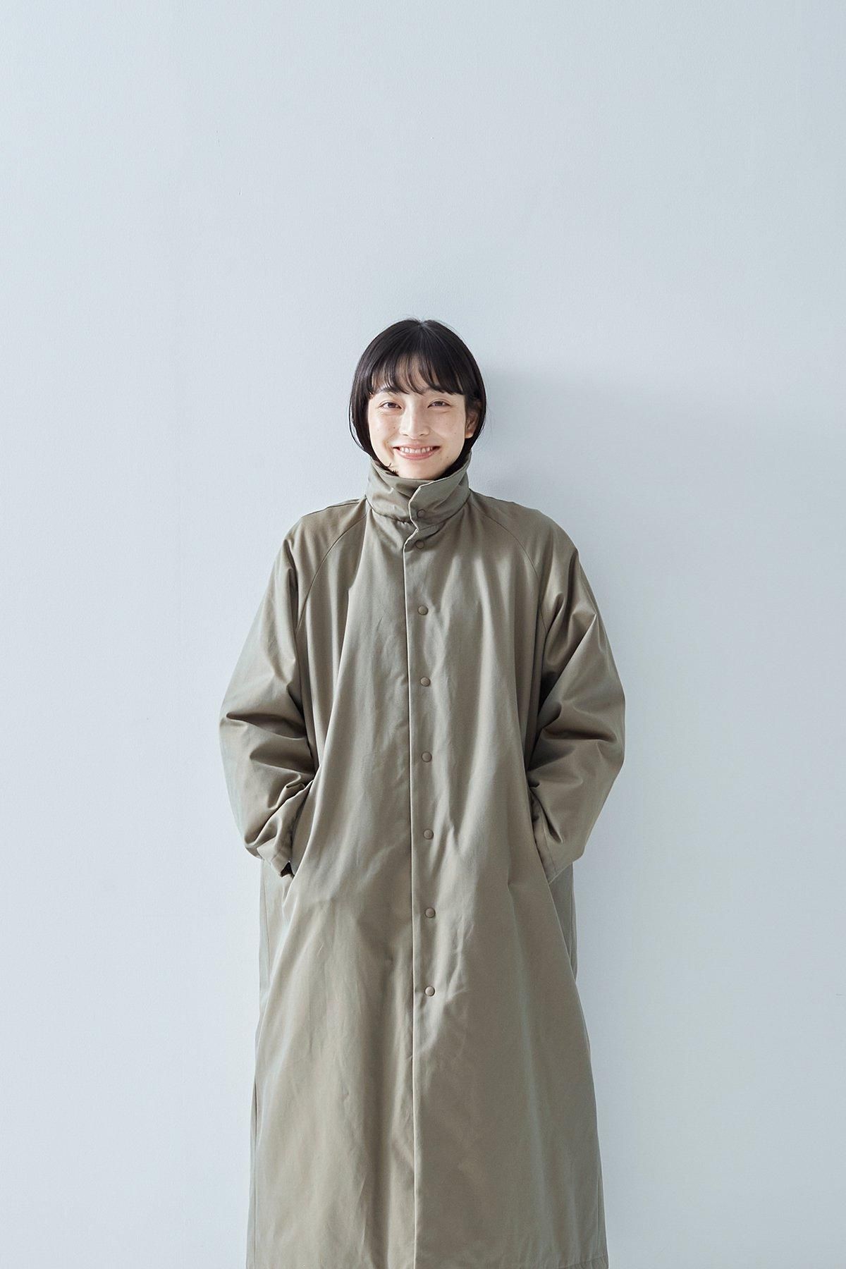 cotton batting coat / khaki - atelier naruse｜Online store｜the an
