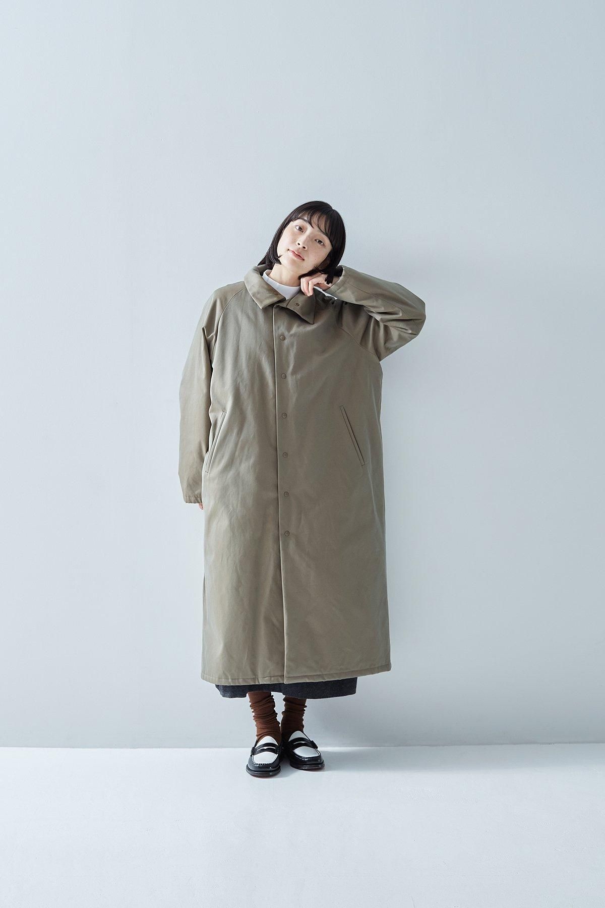 cotton batting coat / khaki - atelier naruse｜Online store｜the an