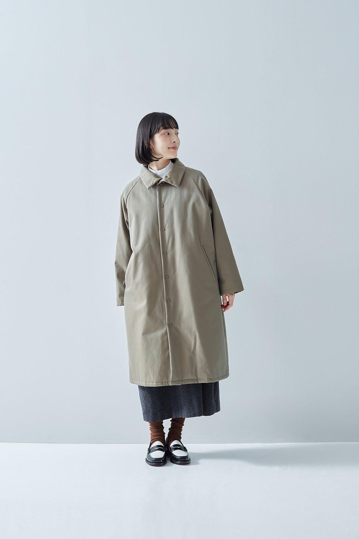 cotton batting coat / khaki - atelier naruse｜Online store｜the an