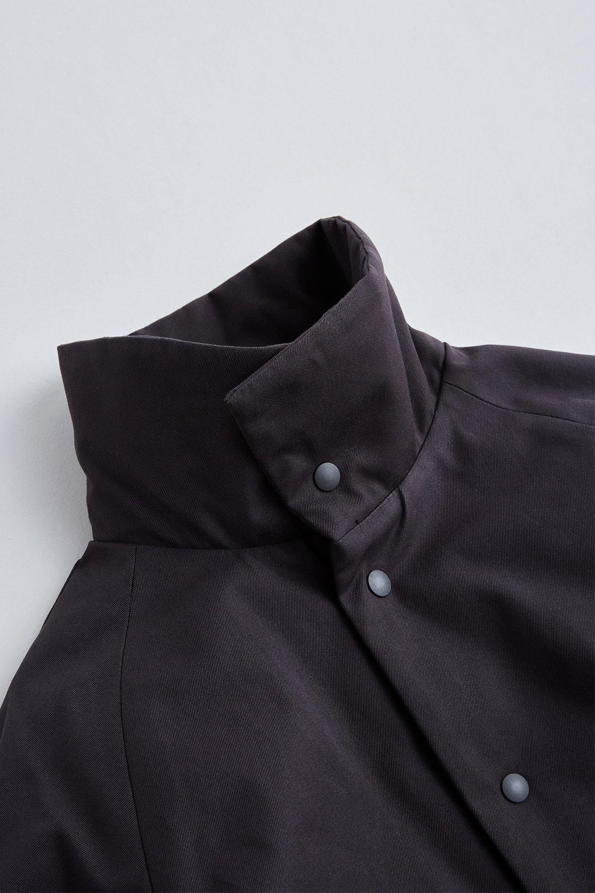 cotton batting coat / black - atelier naruse｜Online store｜the an